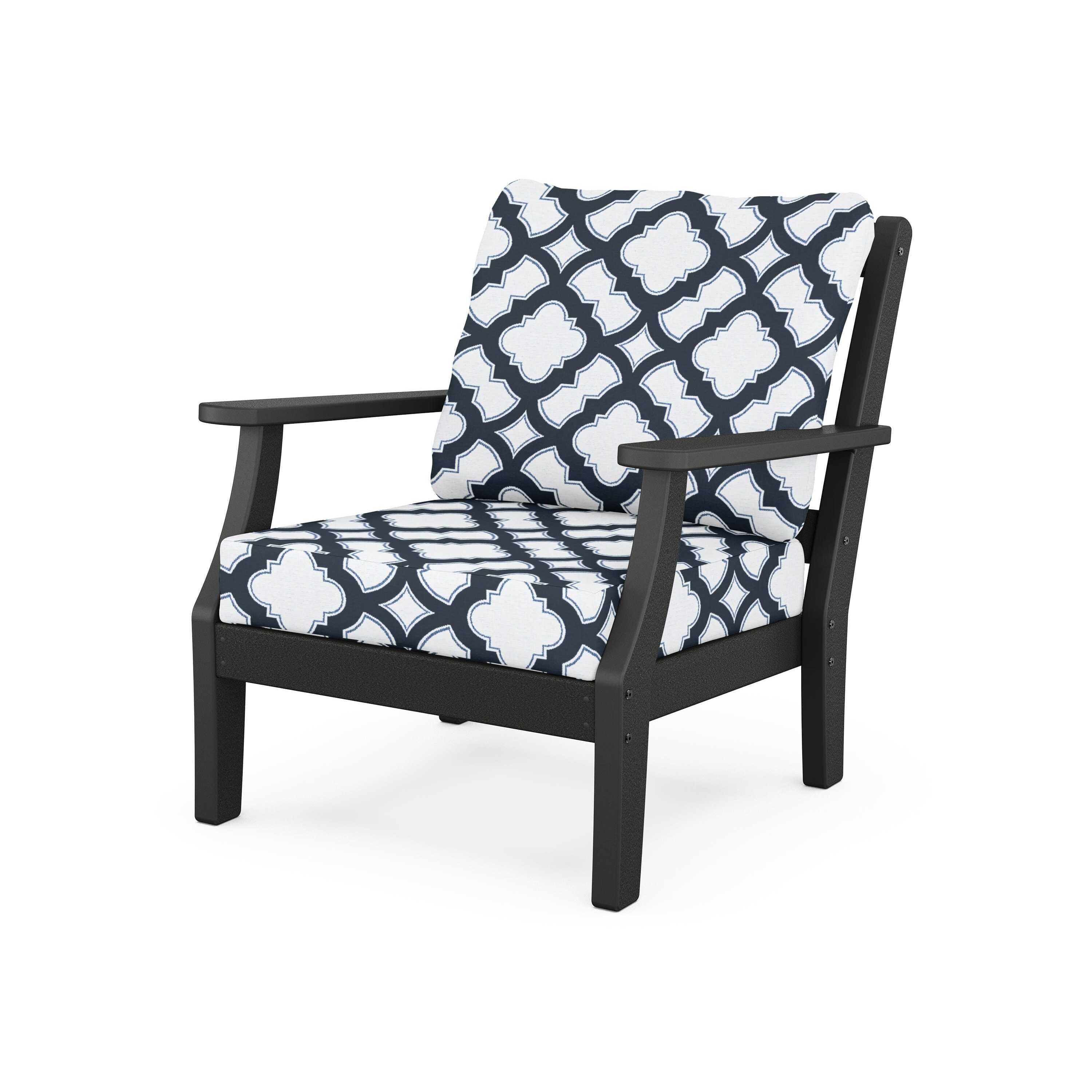Chinoiserie Deep Seating Chair