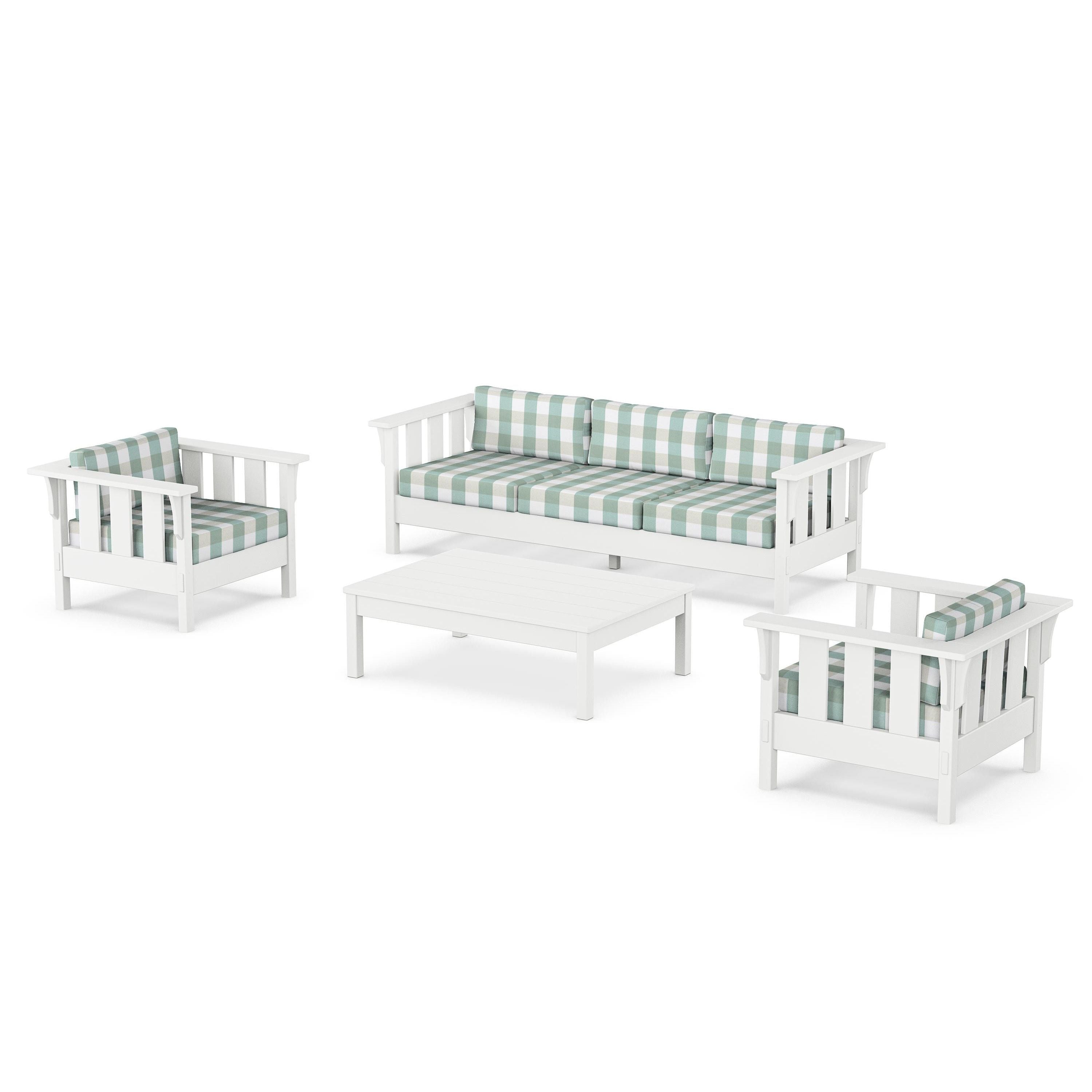 Acadia 4-Piece Deep Seating Set with Sofa