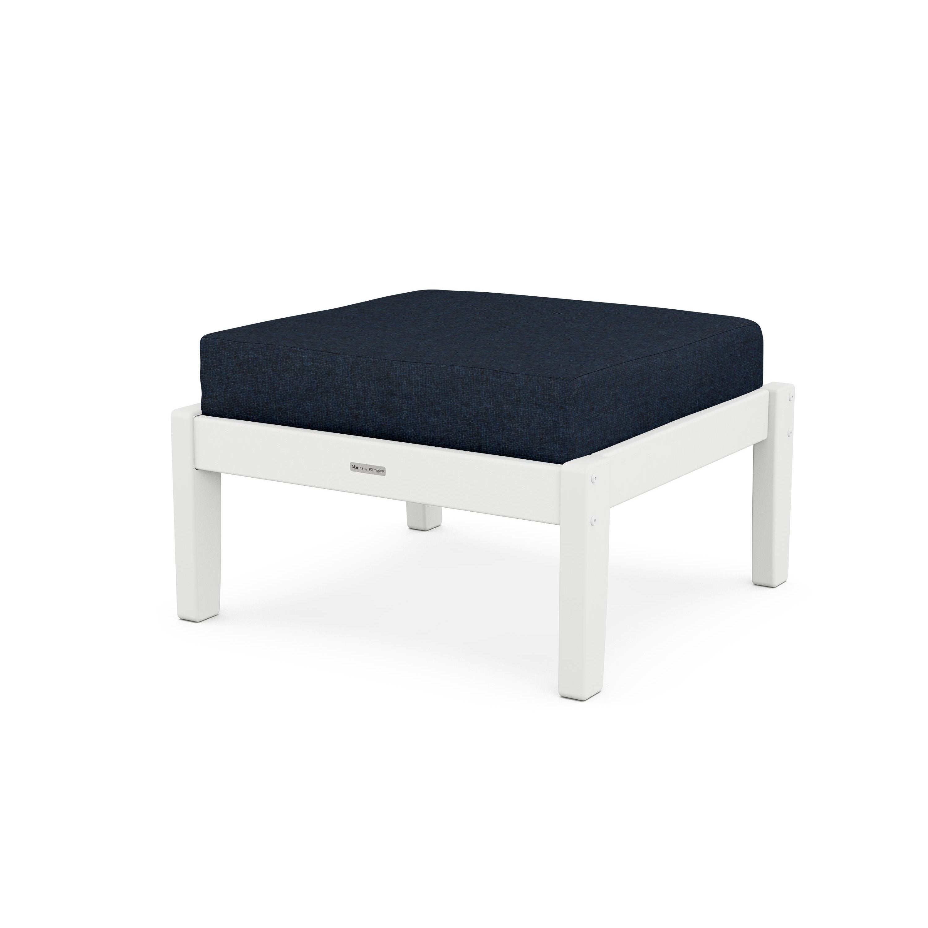 Chinoiserie Deep Seating Ottoman