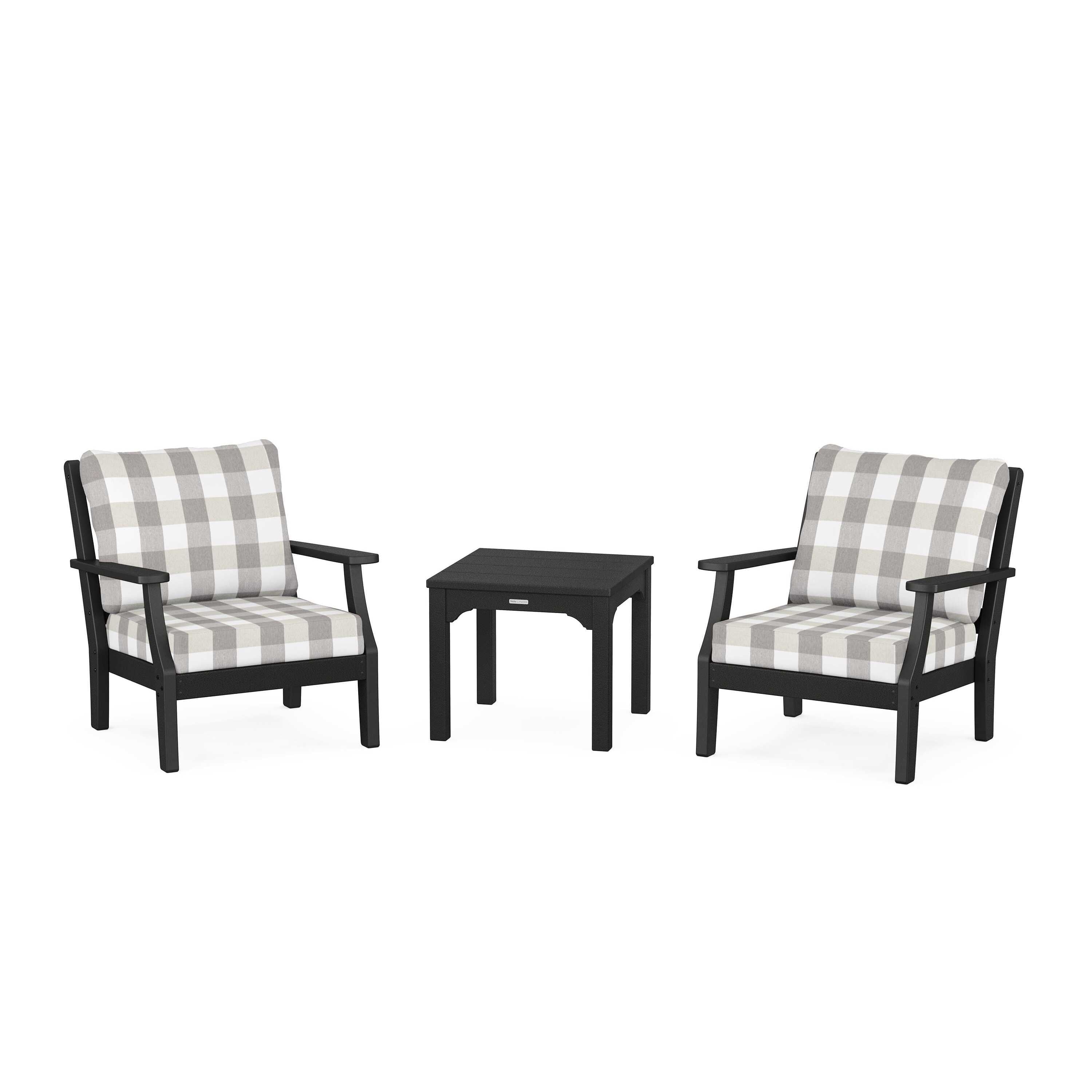 Chinoiserie 3-Piece Deep Seating Set