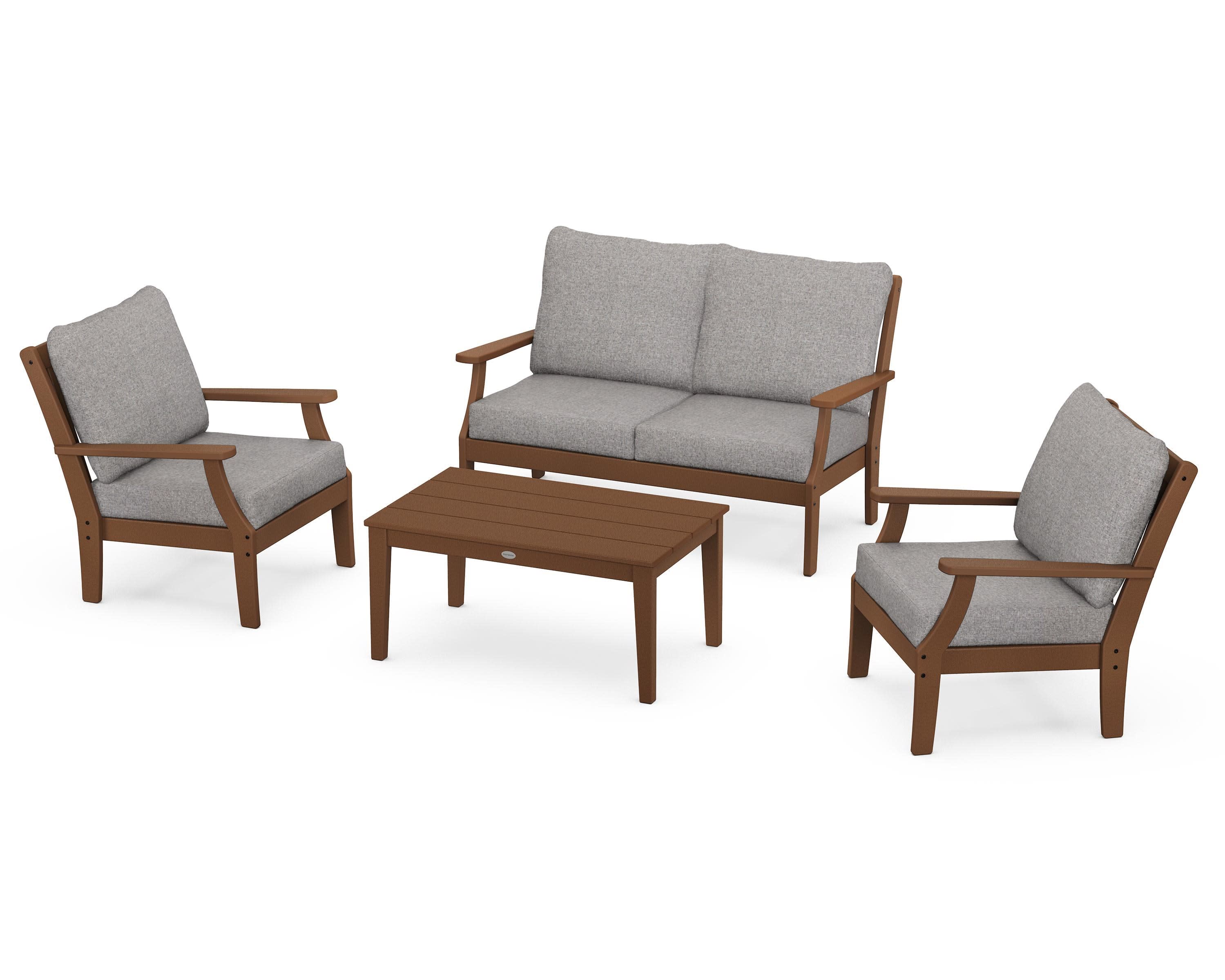 Braxton 4-Piece Deep Seating Chair Set