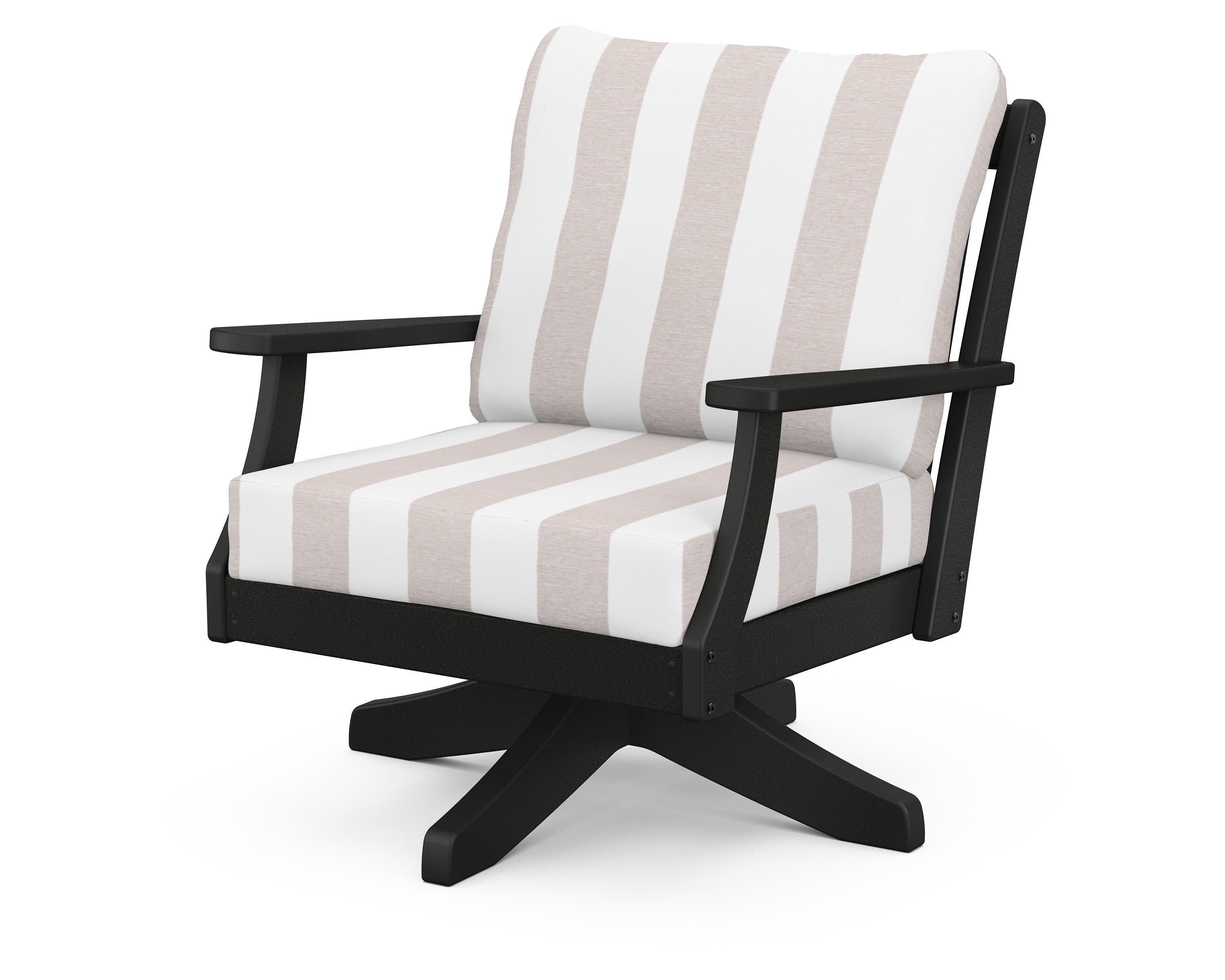 Braxton Deep Seating Swivel Chair