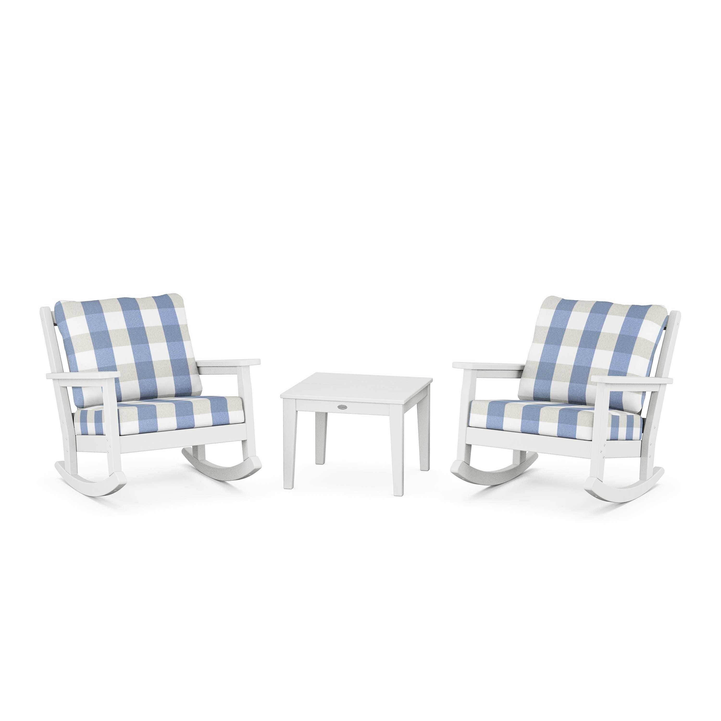 Chippendale 3-Piece Deep Seating Rocker Set