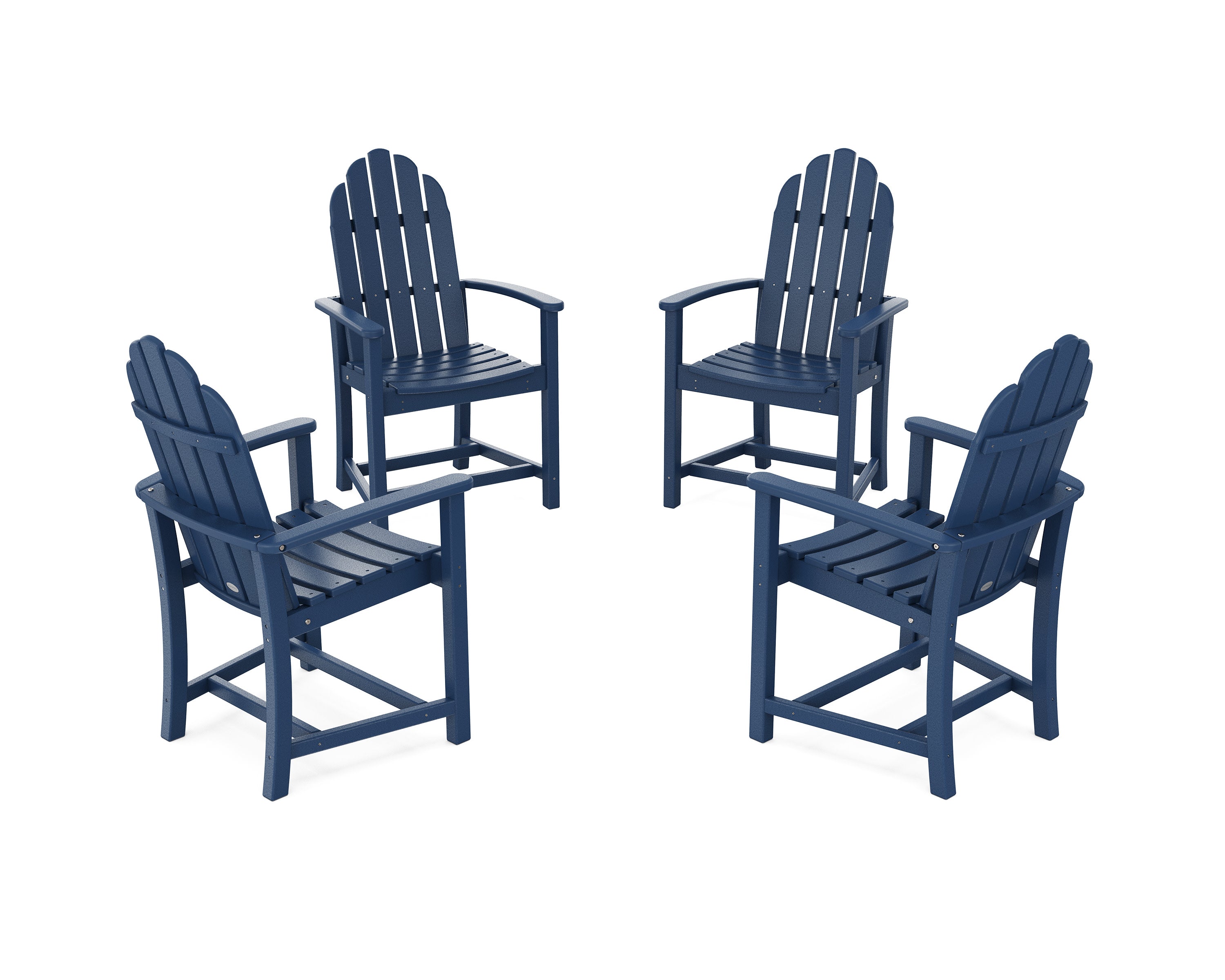 Classic 4-Piece Upright Adirondack Conversation Set