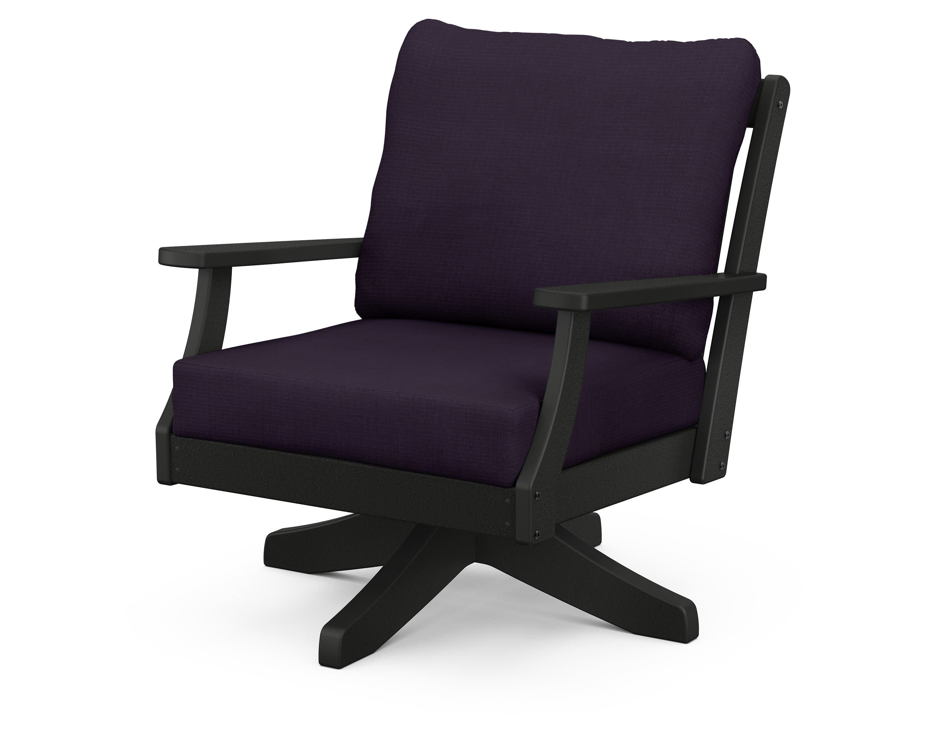 Braxton Deep Seating Swivel Chair