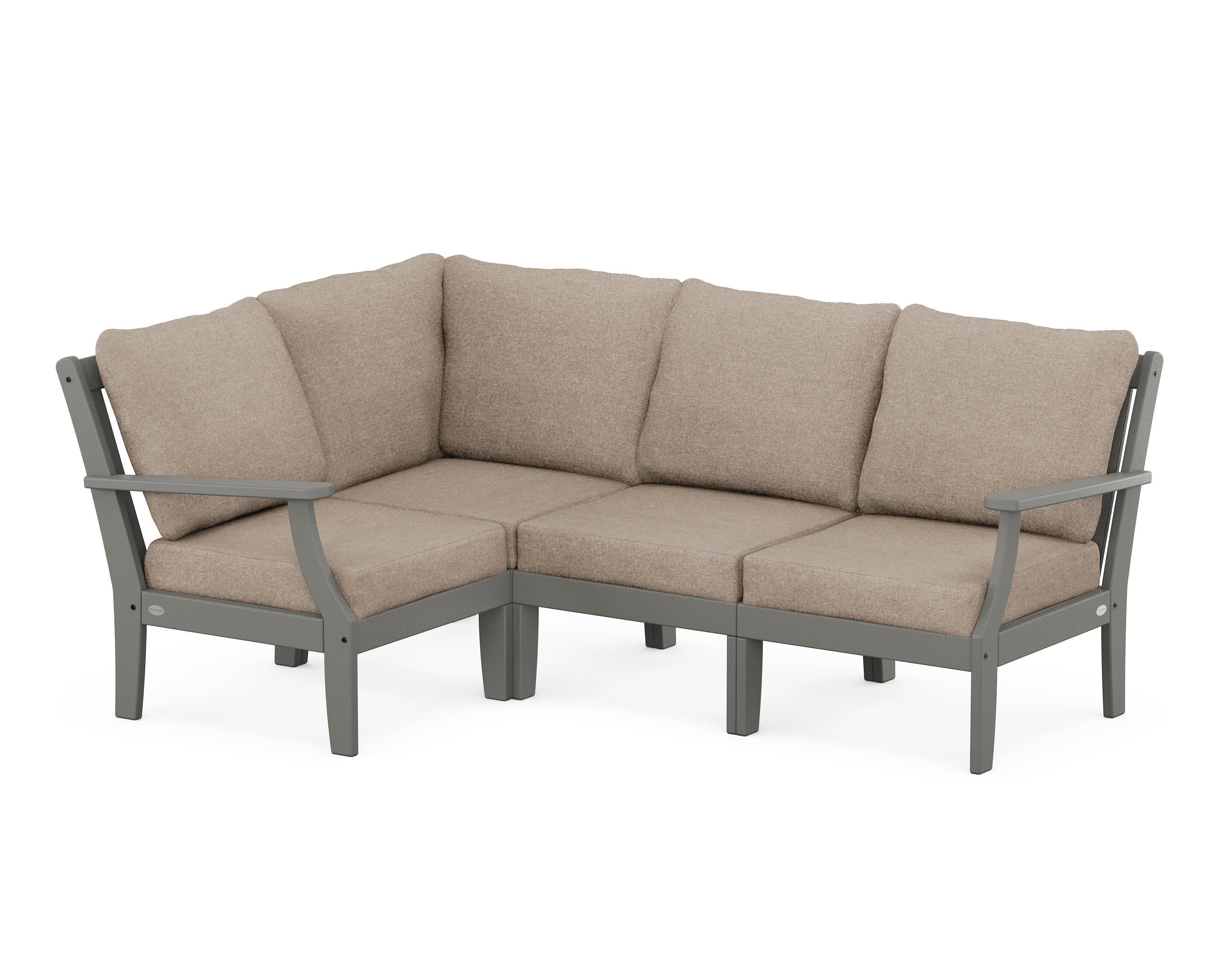 Braxton Modular 4-Piece Deep Seating Set