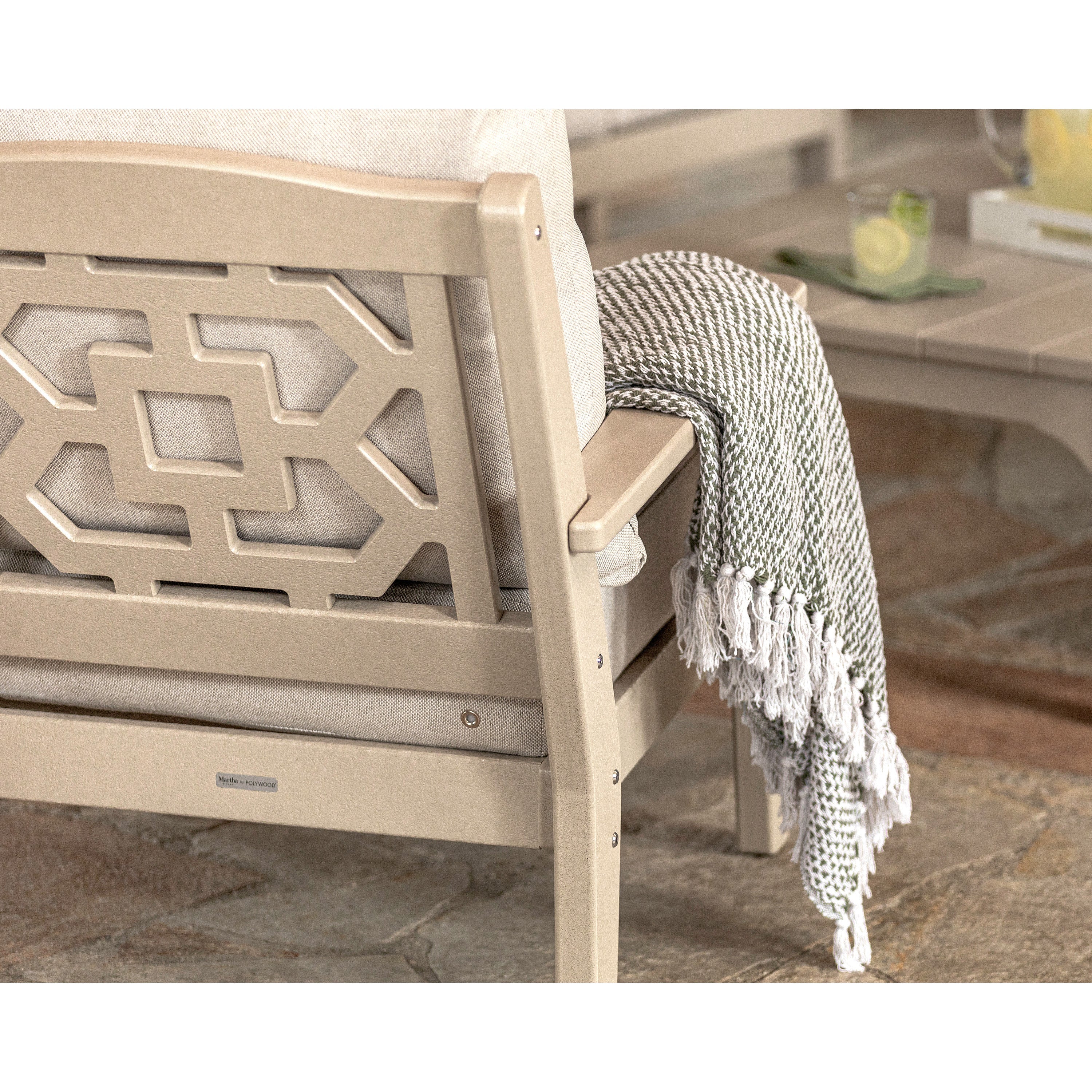 Chinoiserie Deep Seating Chair