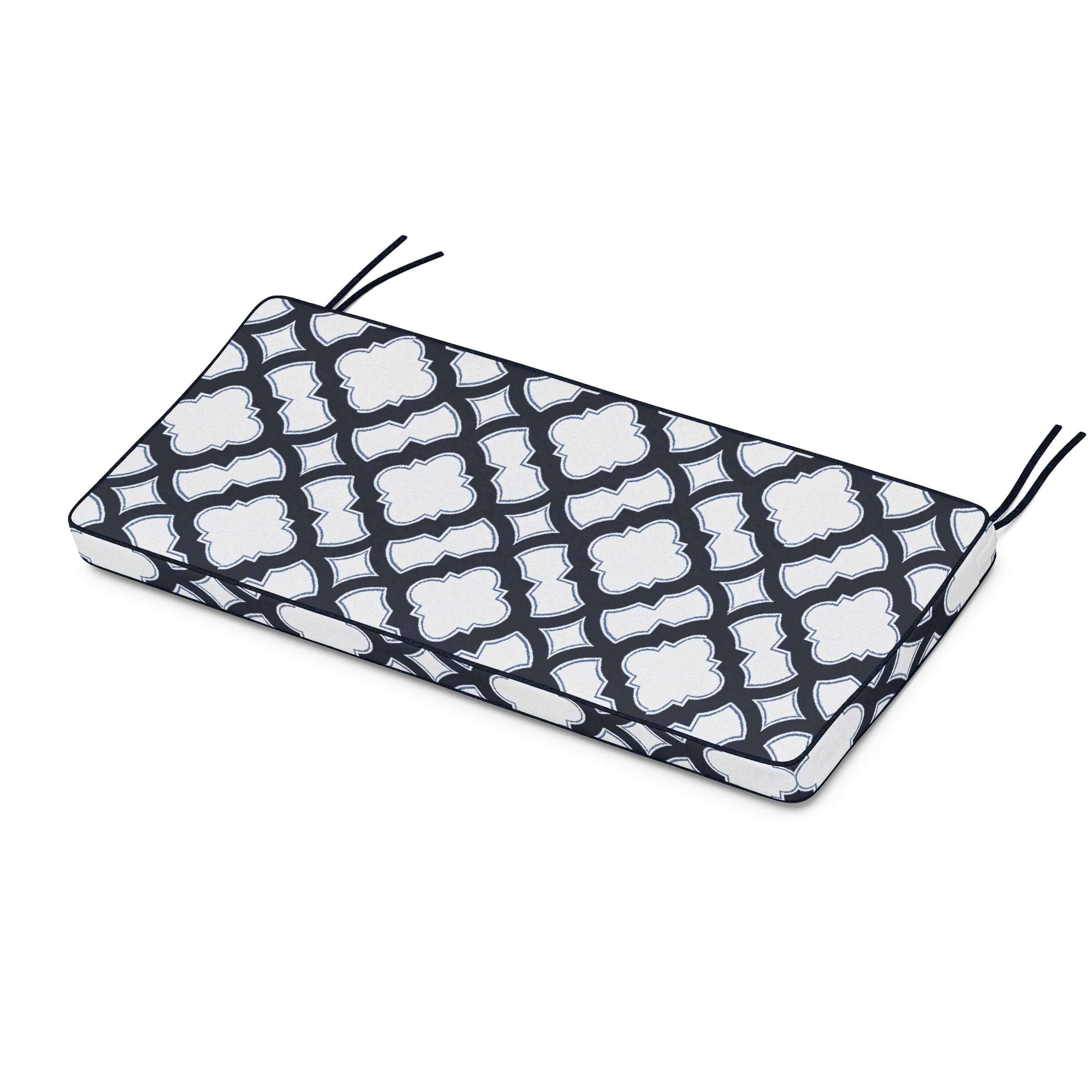 Chinoiserie Bench Seat Cushion