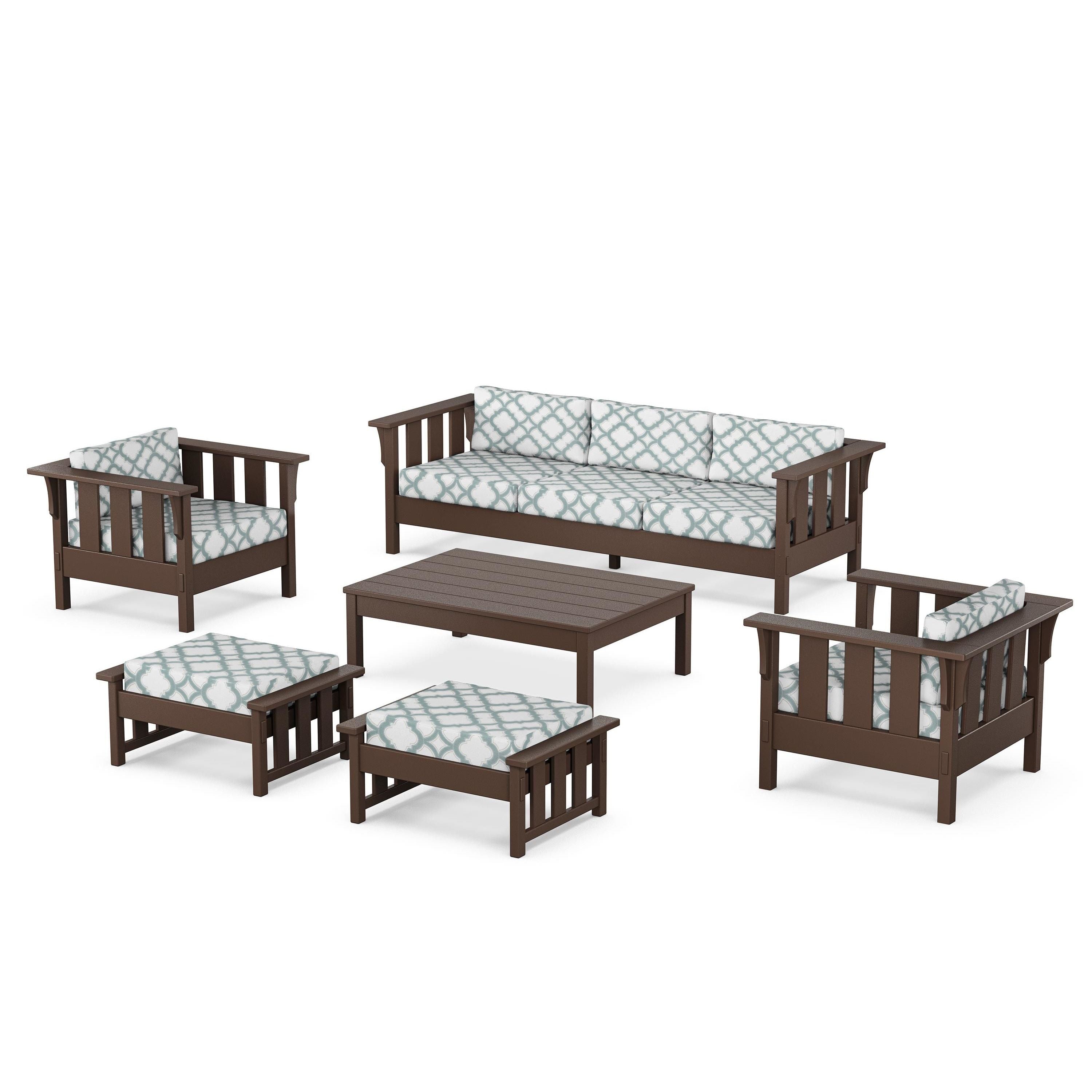Acadia 6-Piece Lounge Sofa Set