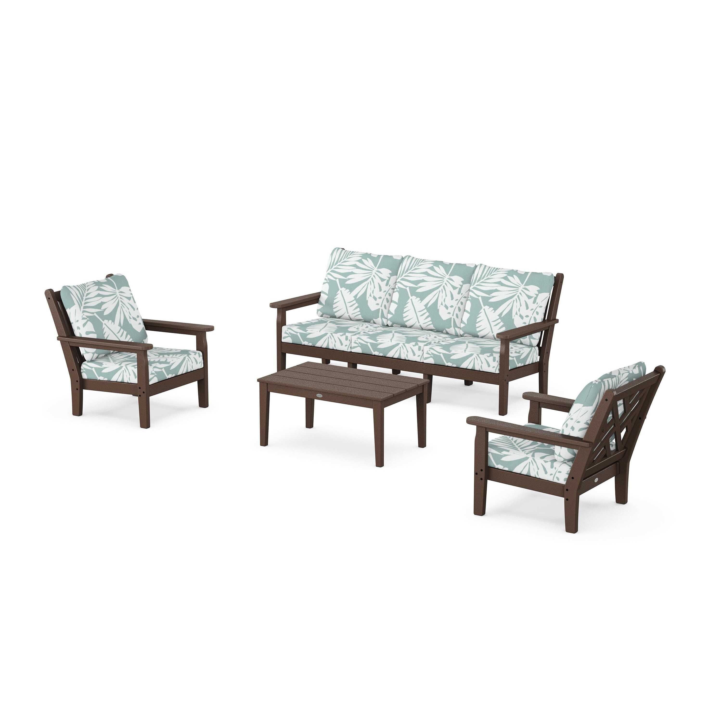 Chippendale 4-Piece Deep Seating Set with Sofa