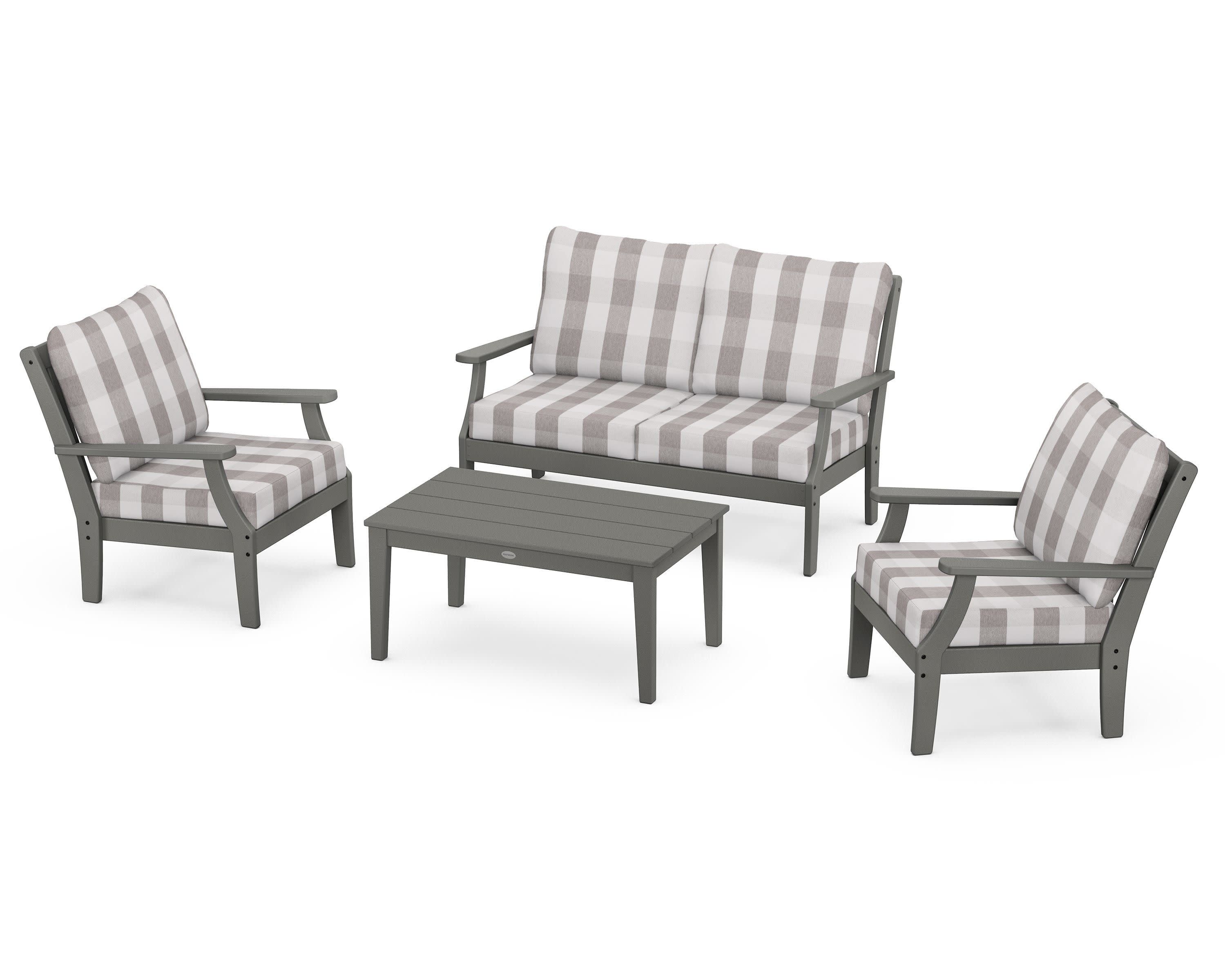 Braxton 4-Piece Deep Seating Chair Set