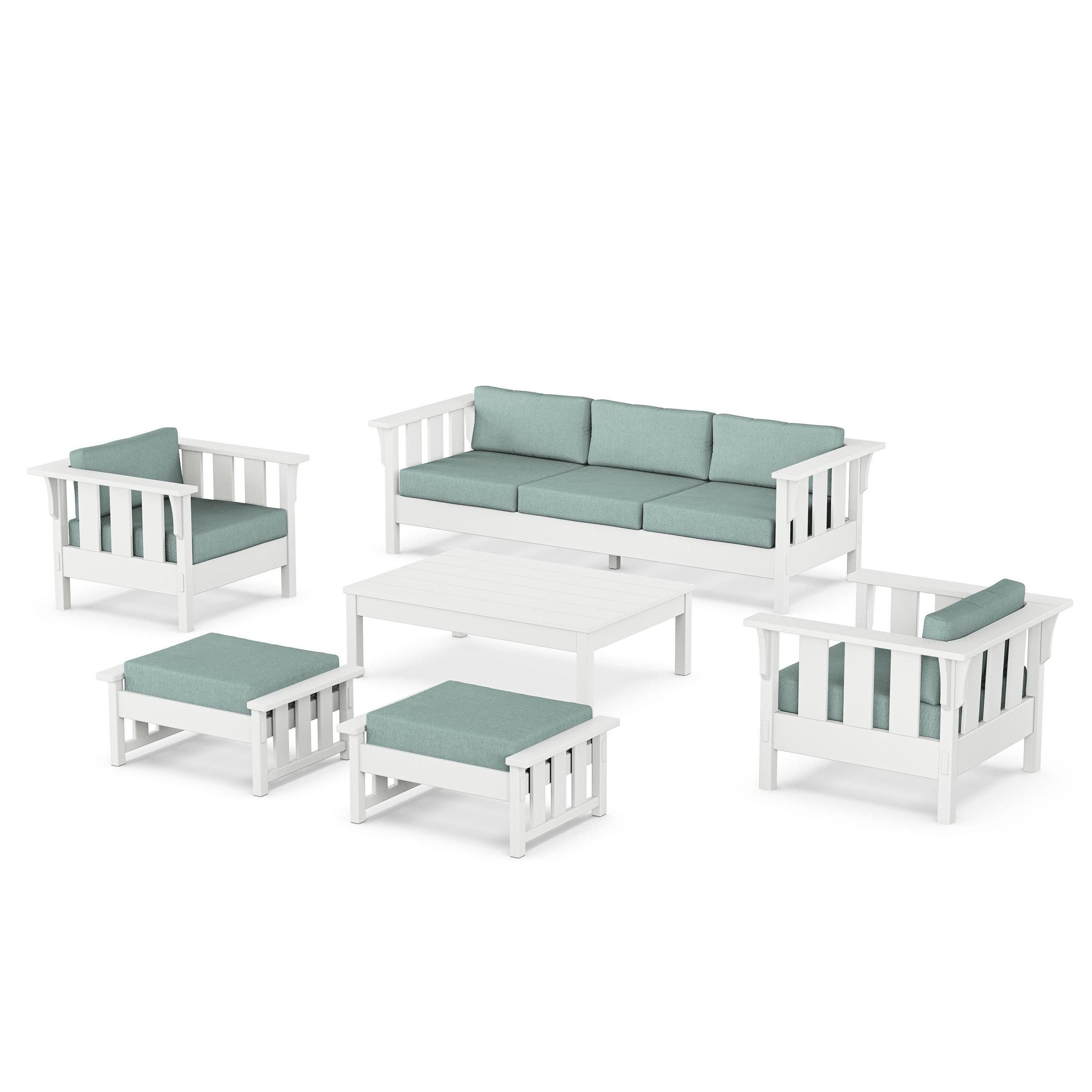 Acadia 6-Piece Lounge Sofa Set