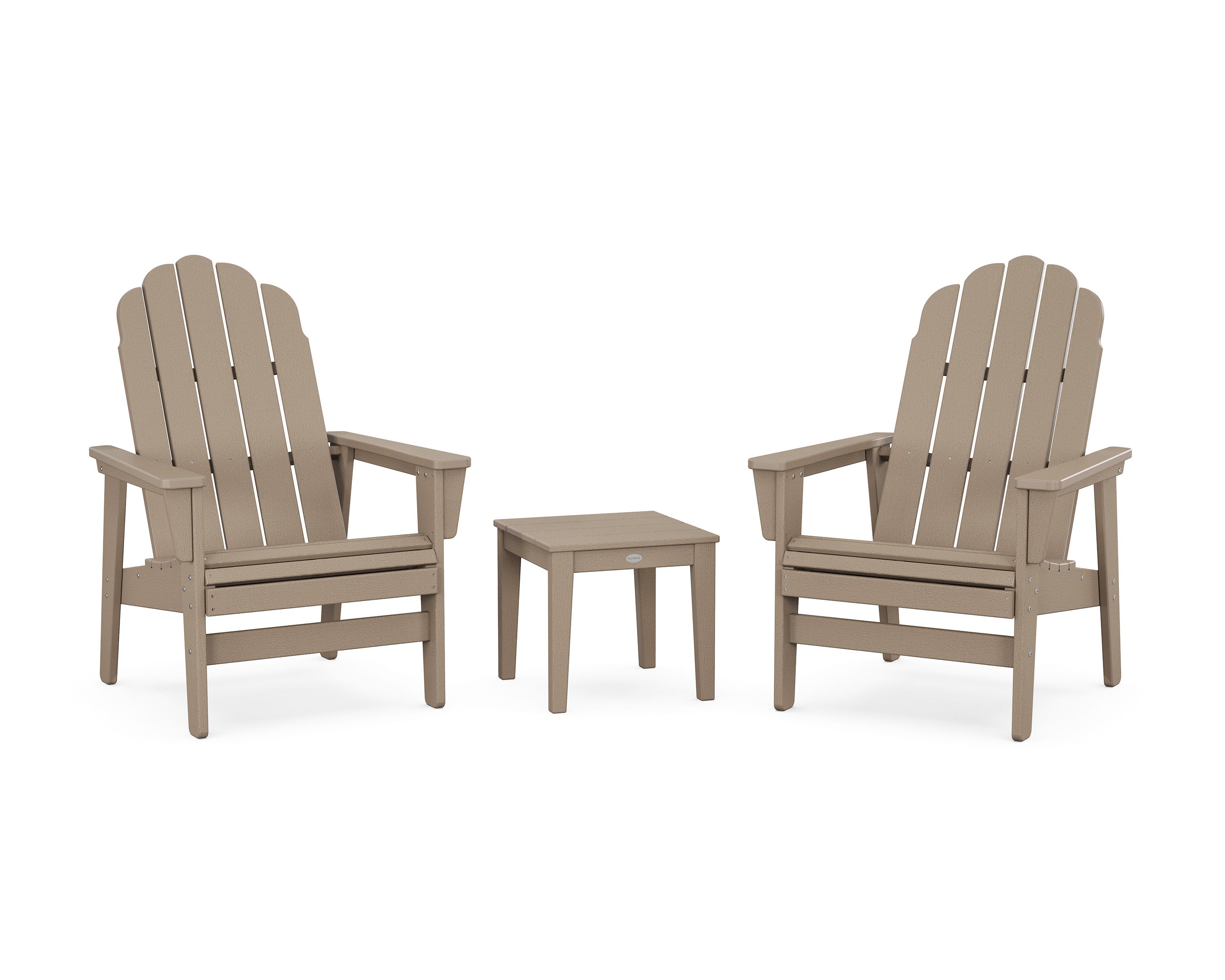 3-Piece Vineyard Grand Upright Adirondack Set