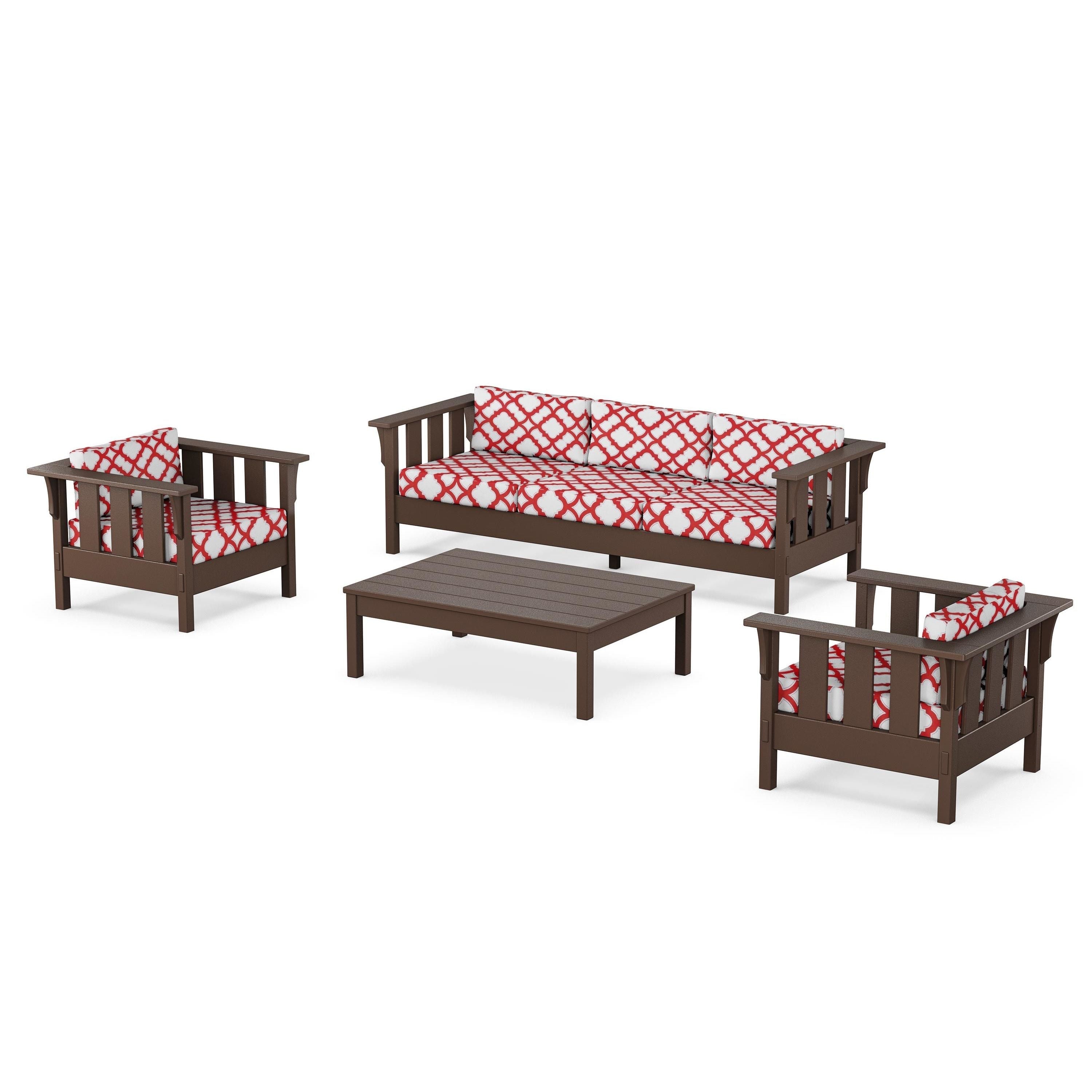 Acadia 4-Piece Deep Seating Set with Sofa