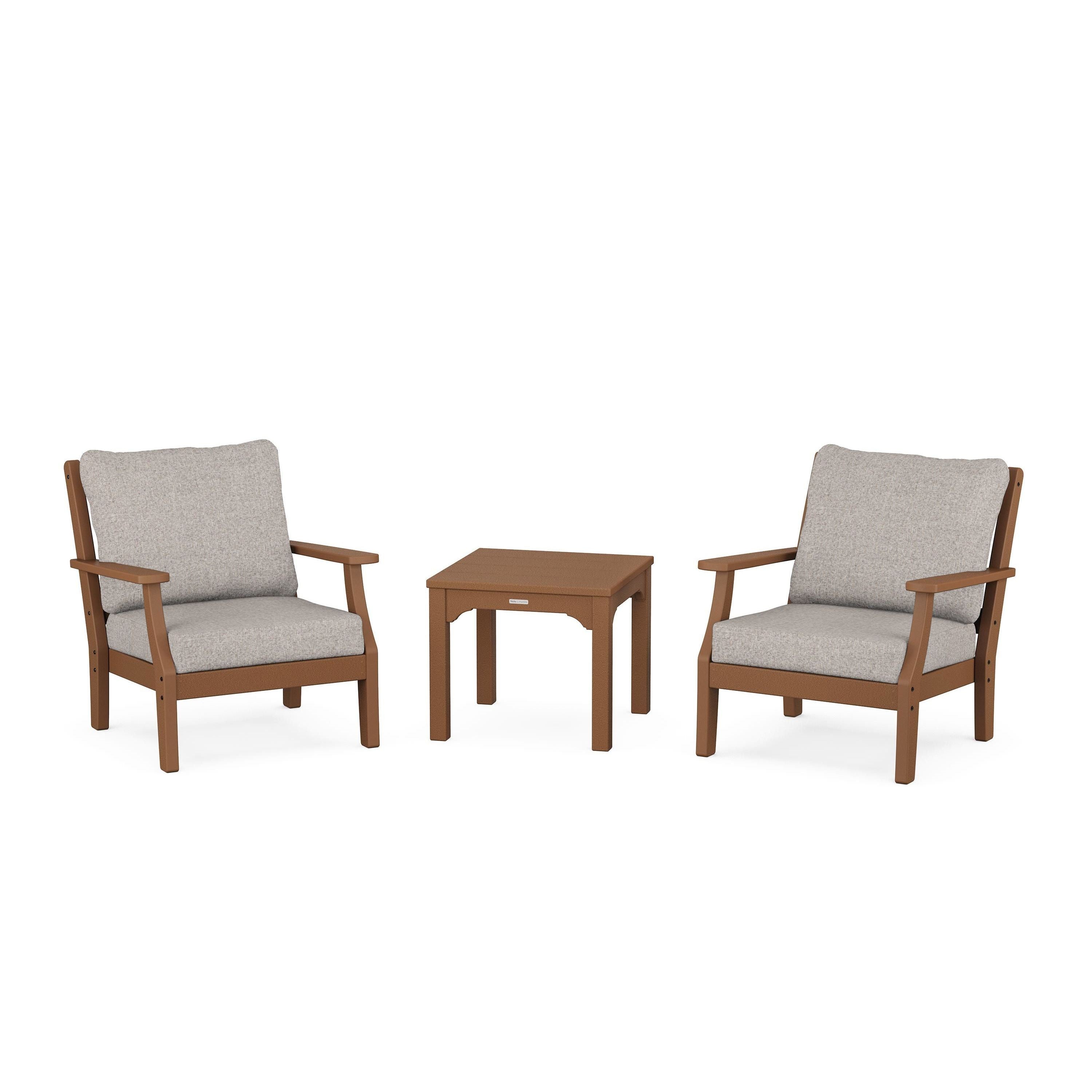 Chinoiserie 3-Piece Deep Seating Set