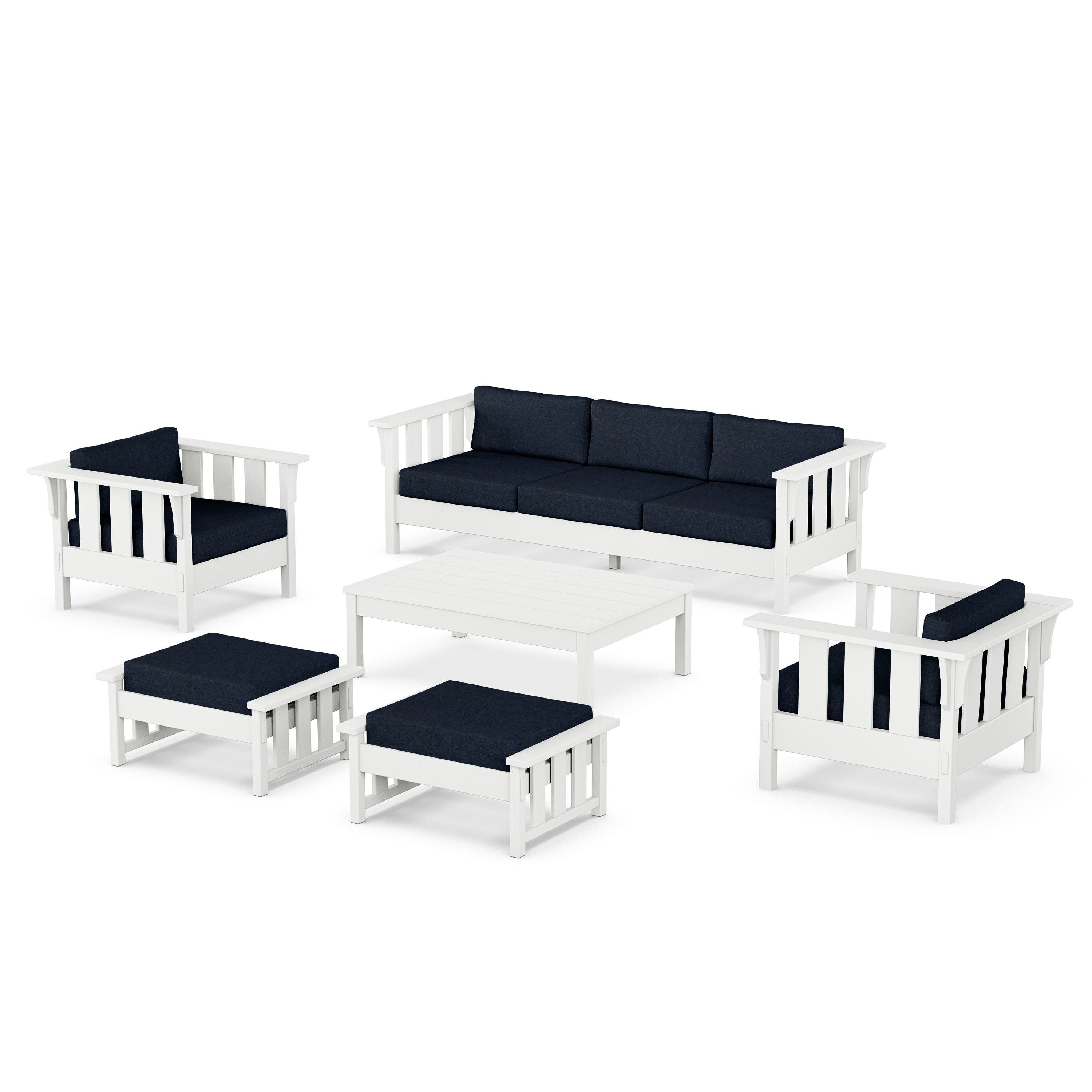 Acadia 6-Piece Lounge Sofa Set