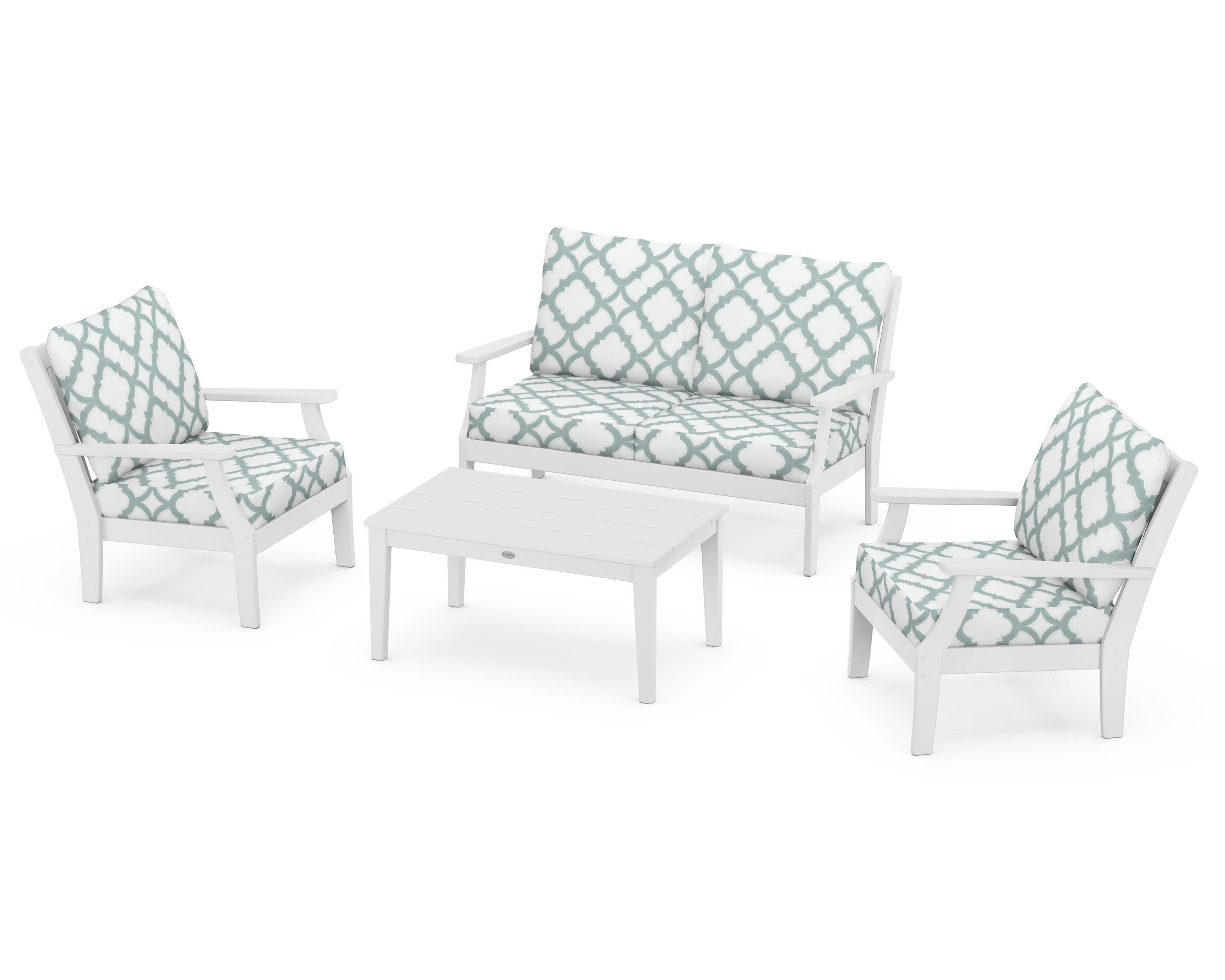 Braxton 4-Piece Deep Seating Chair Set