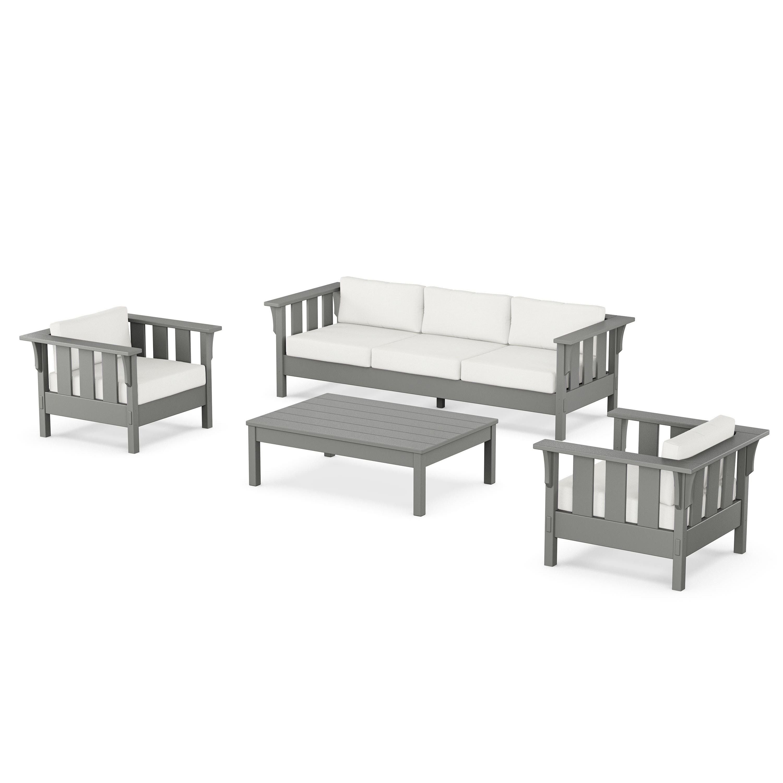 Acadia 4-Piece Deep Seating Set with Sofa