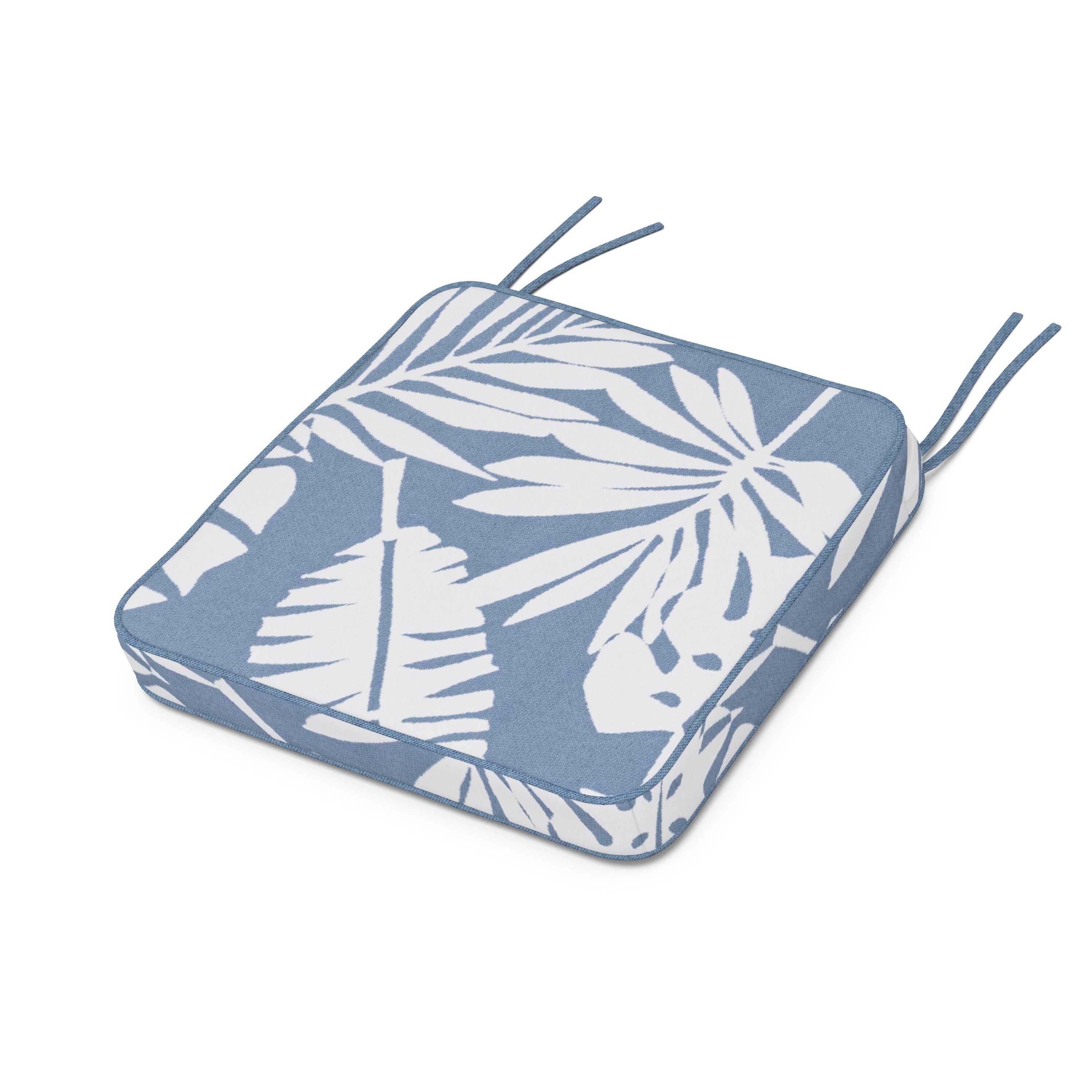 Chinoiserie Side Chair Seat Cushion