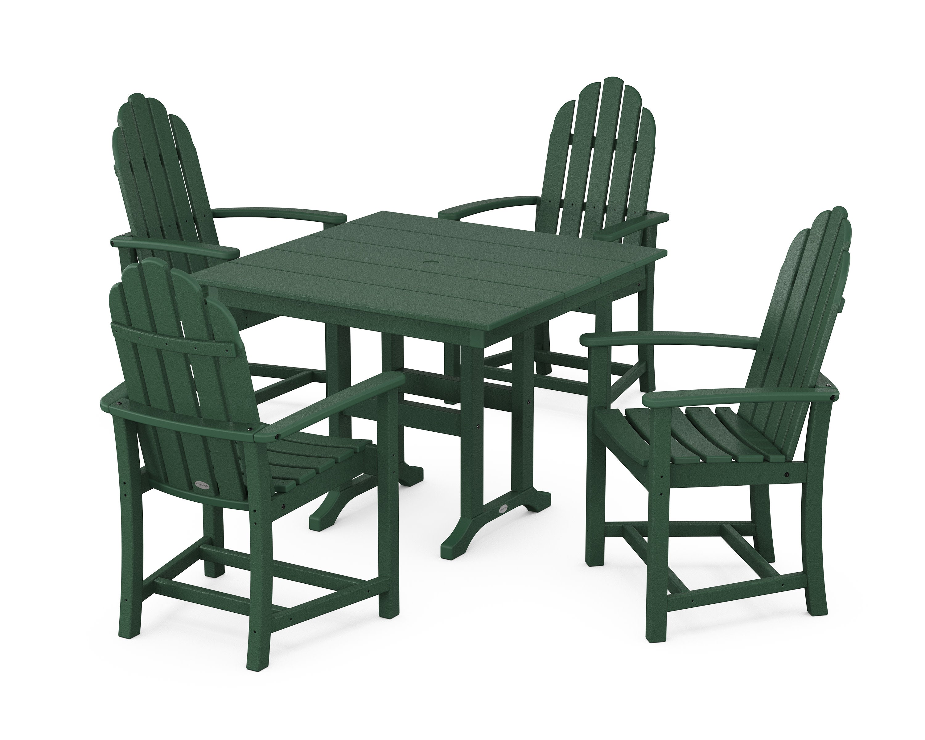 Classic Adirondack 5-Piece Farmhouse Dining Set