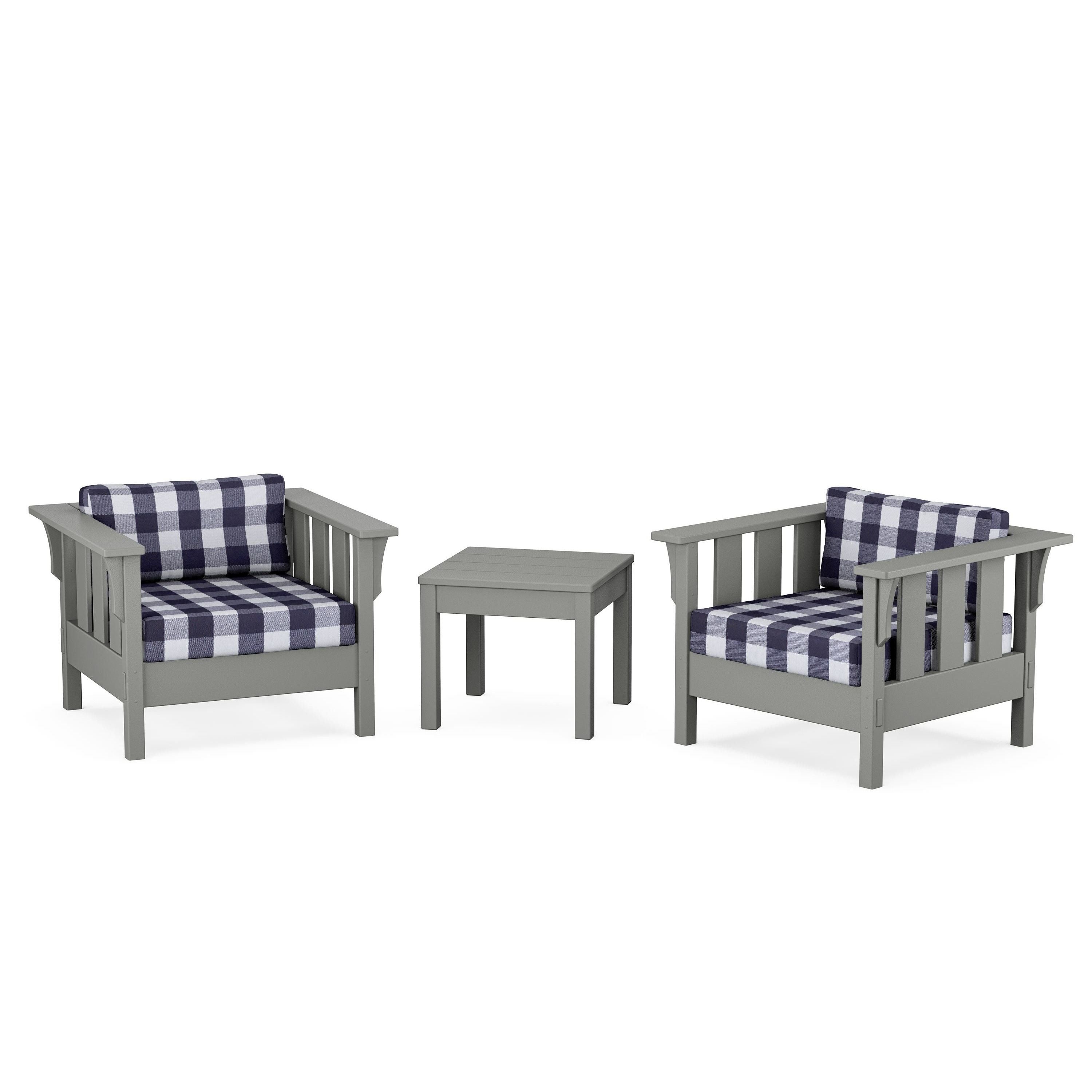 Acadia 3-Piece Deep Seating Set