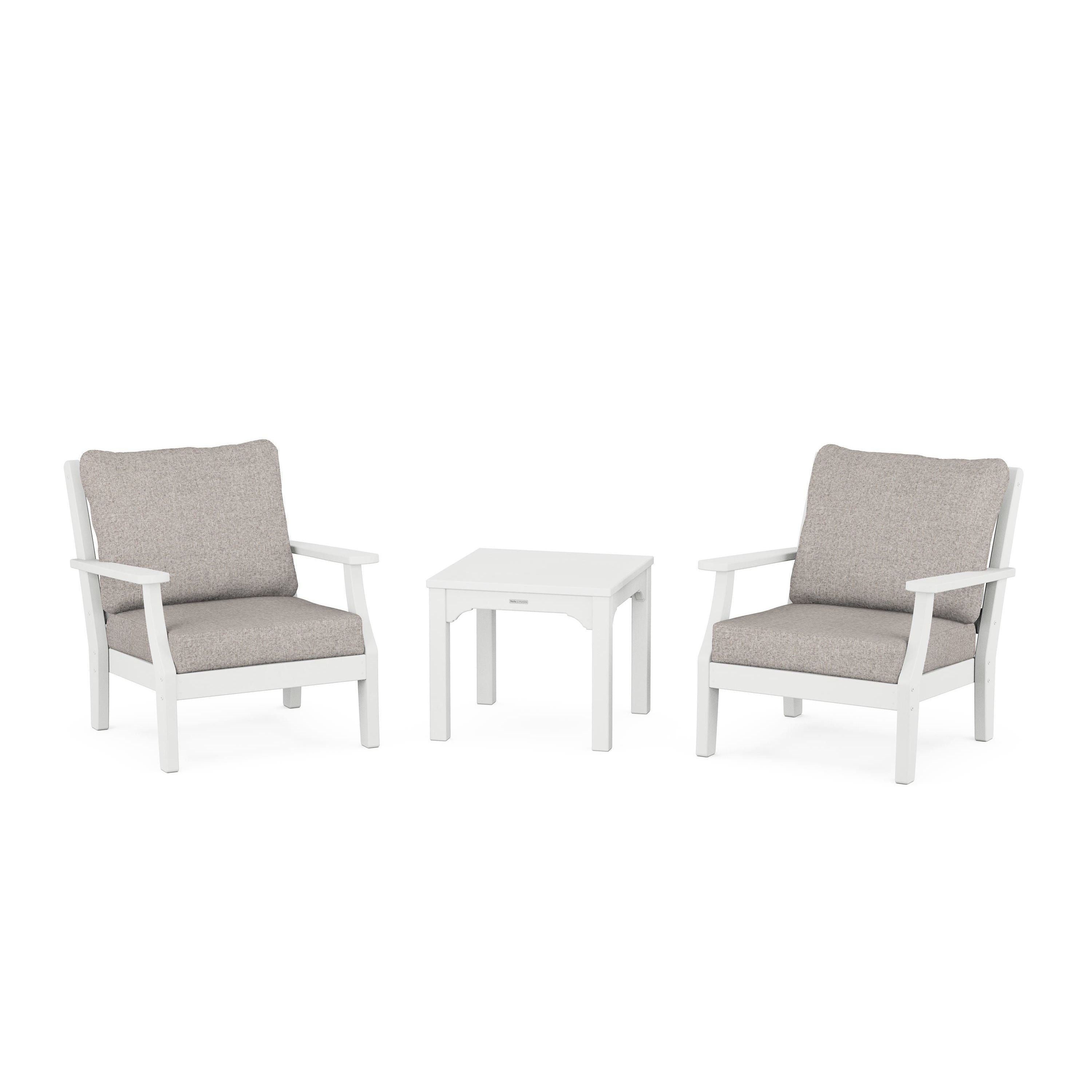 Chinoiserie 3-Piece Deep Seating Set