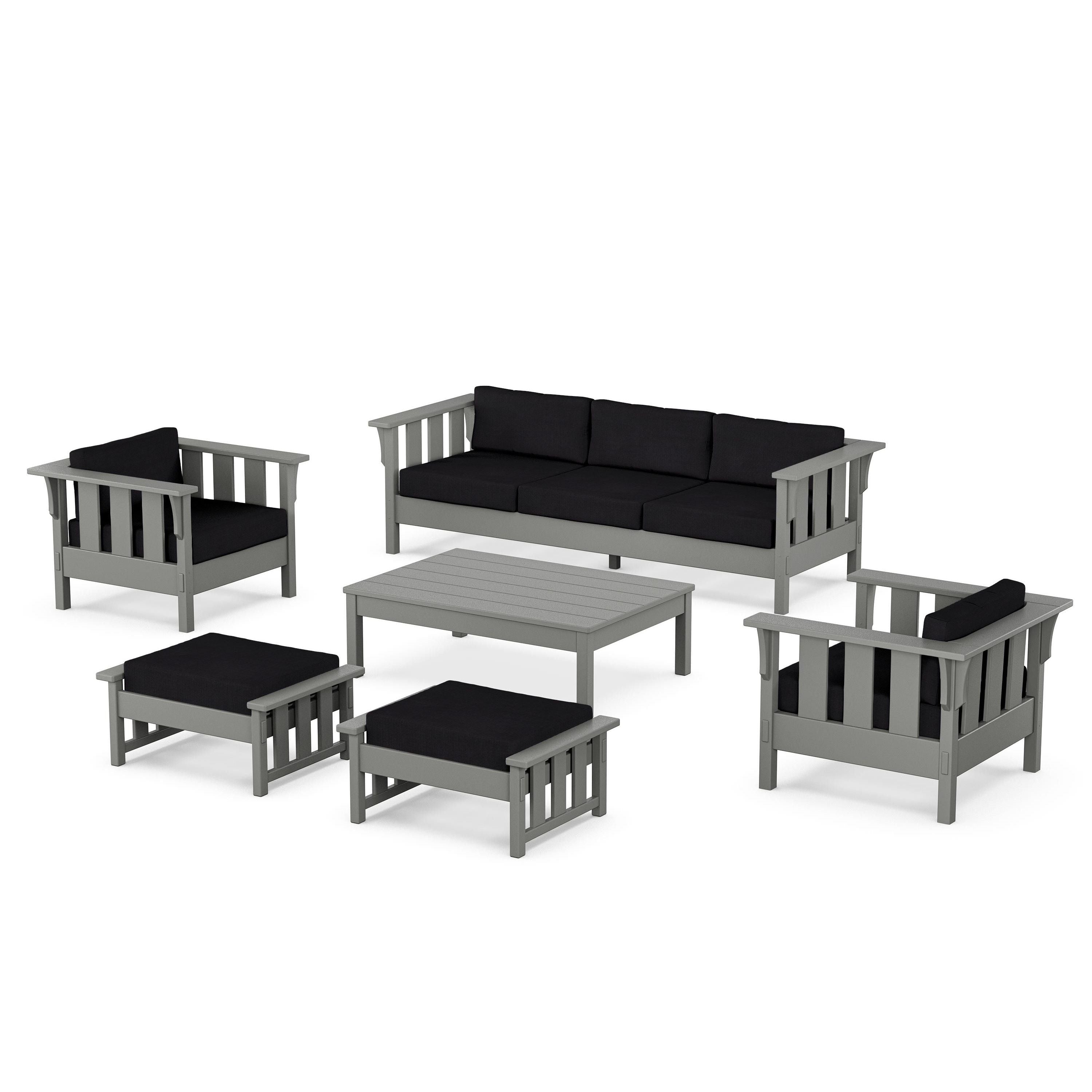 Acadia 6-Piece Lounge Sofa Set