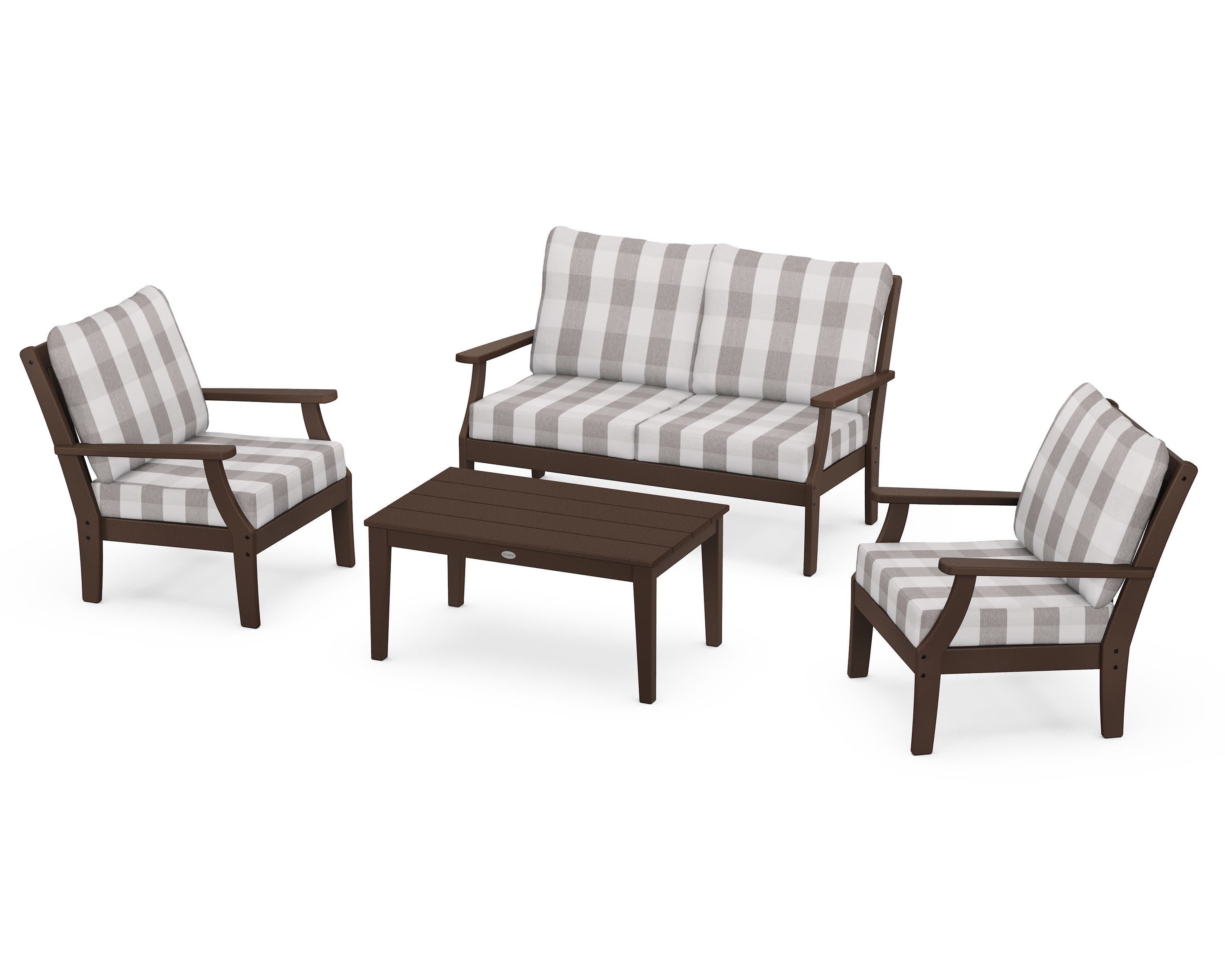 Braxton 4-Piece Deep Seating Chair Set