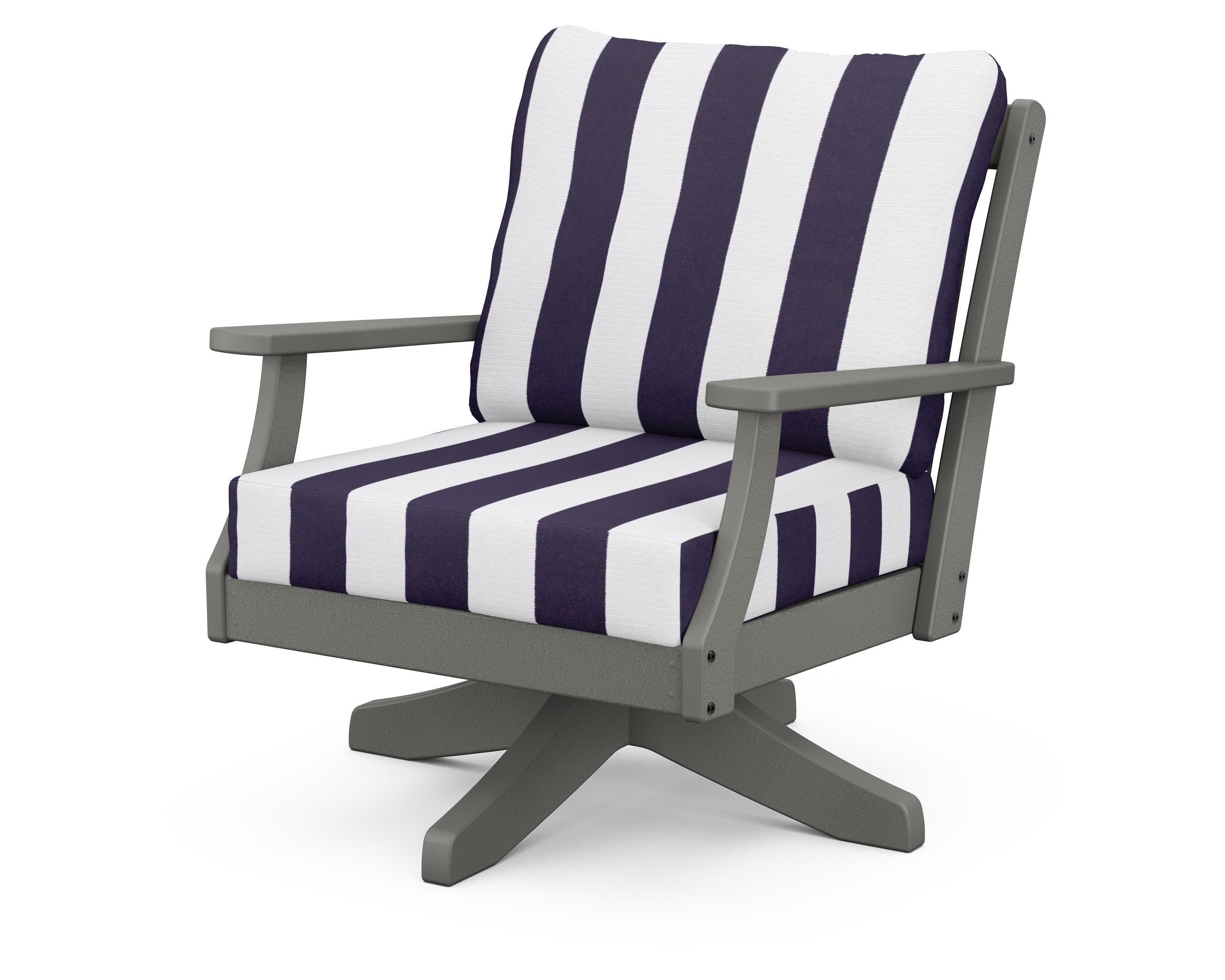 Braxton Deep Seating Swivel Chair