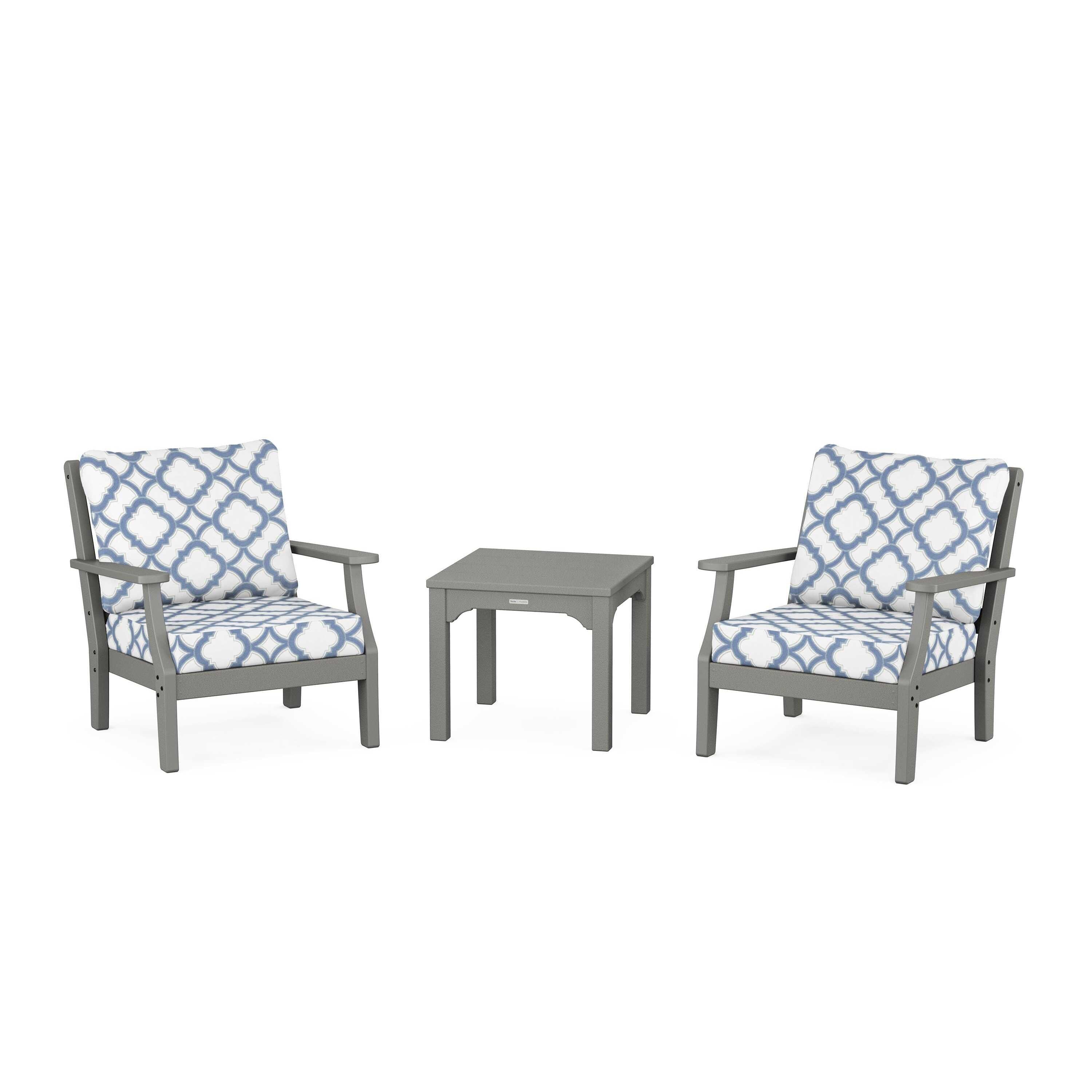 Chinoiserie 3-Piece Deep Seating Set