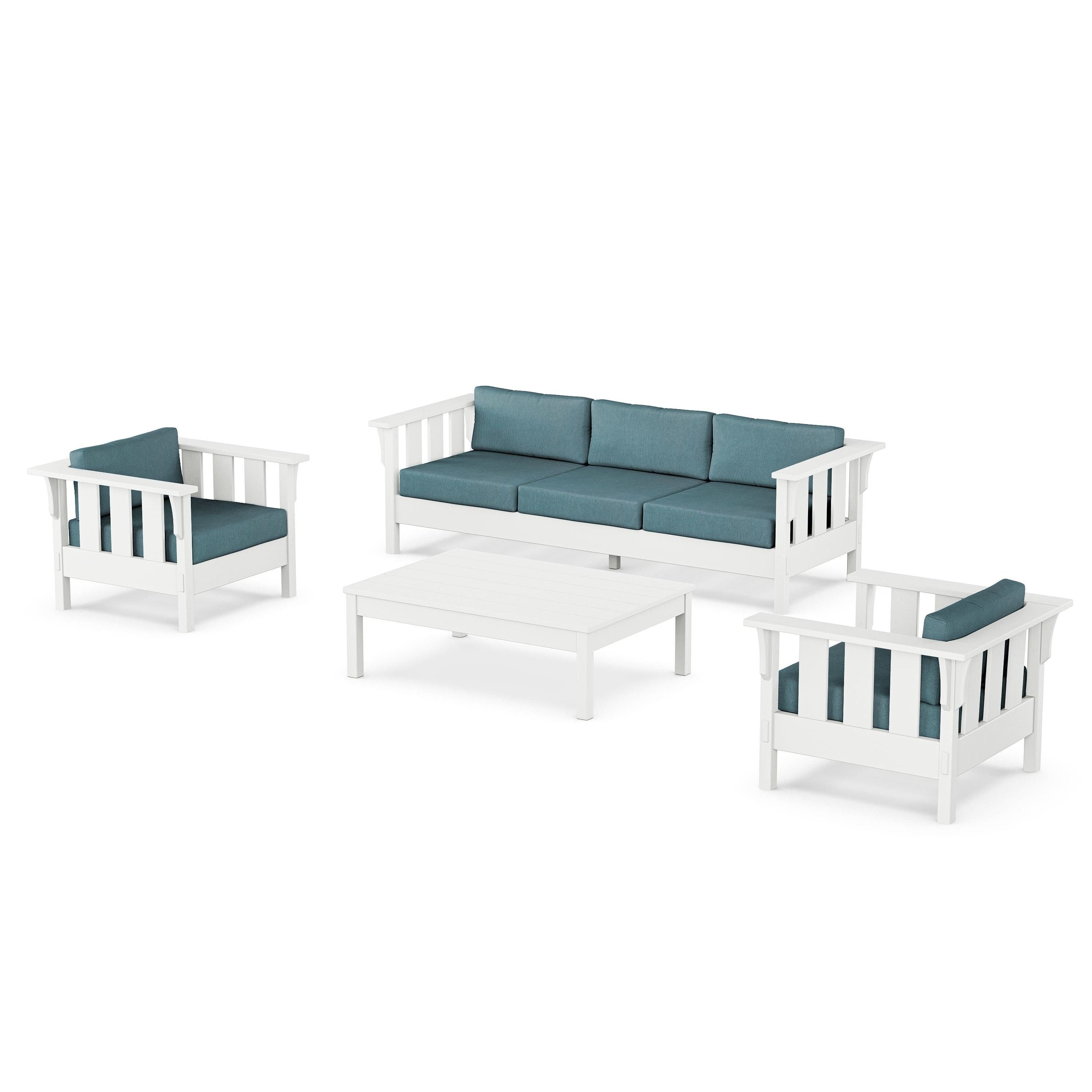 Acadia 4-Piece Deep Seating Set with Sofa