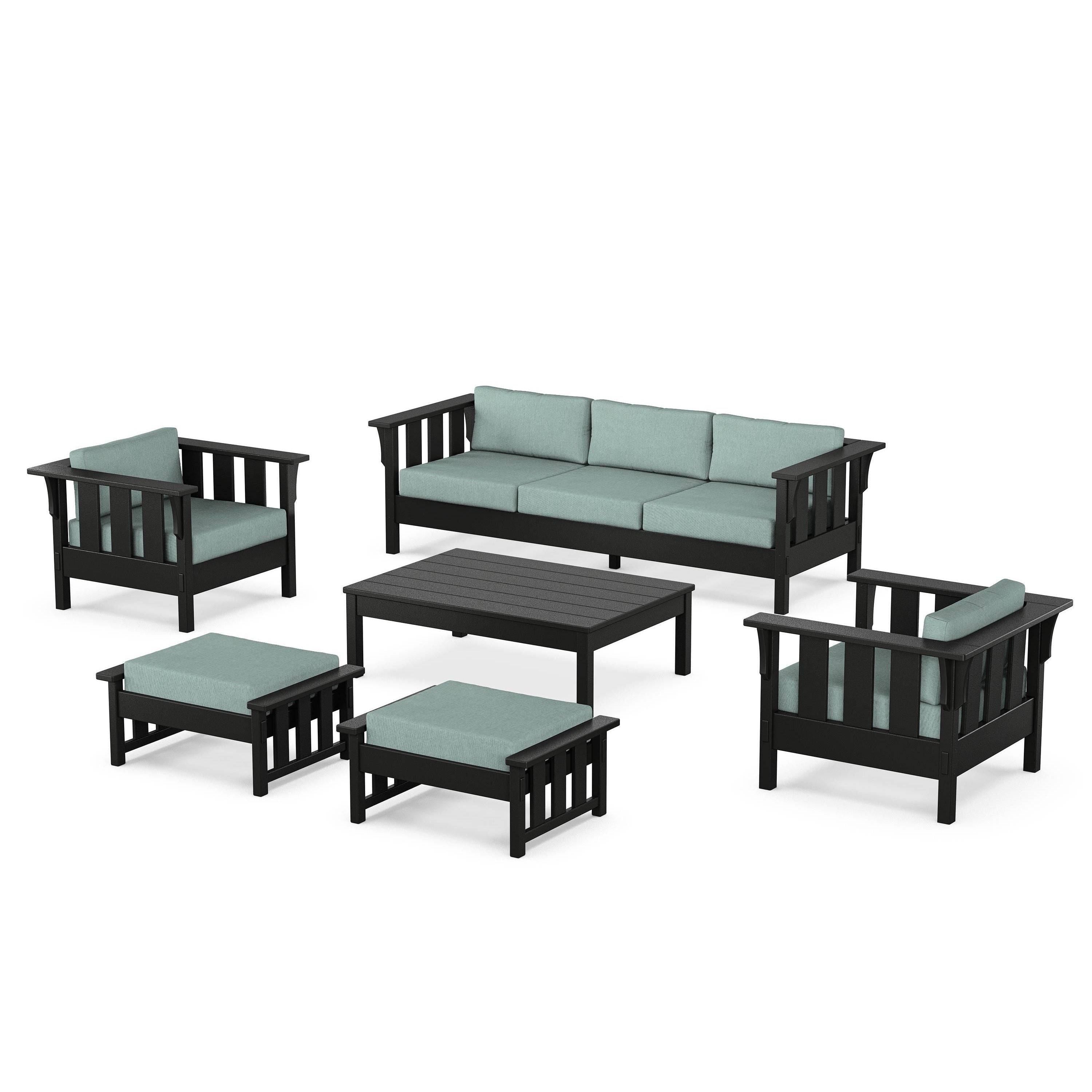 Acadia 6-Piece Lounge Sofa Set
