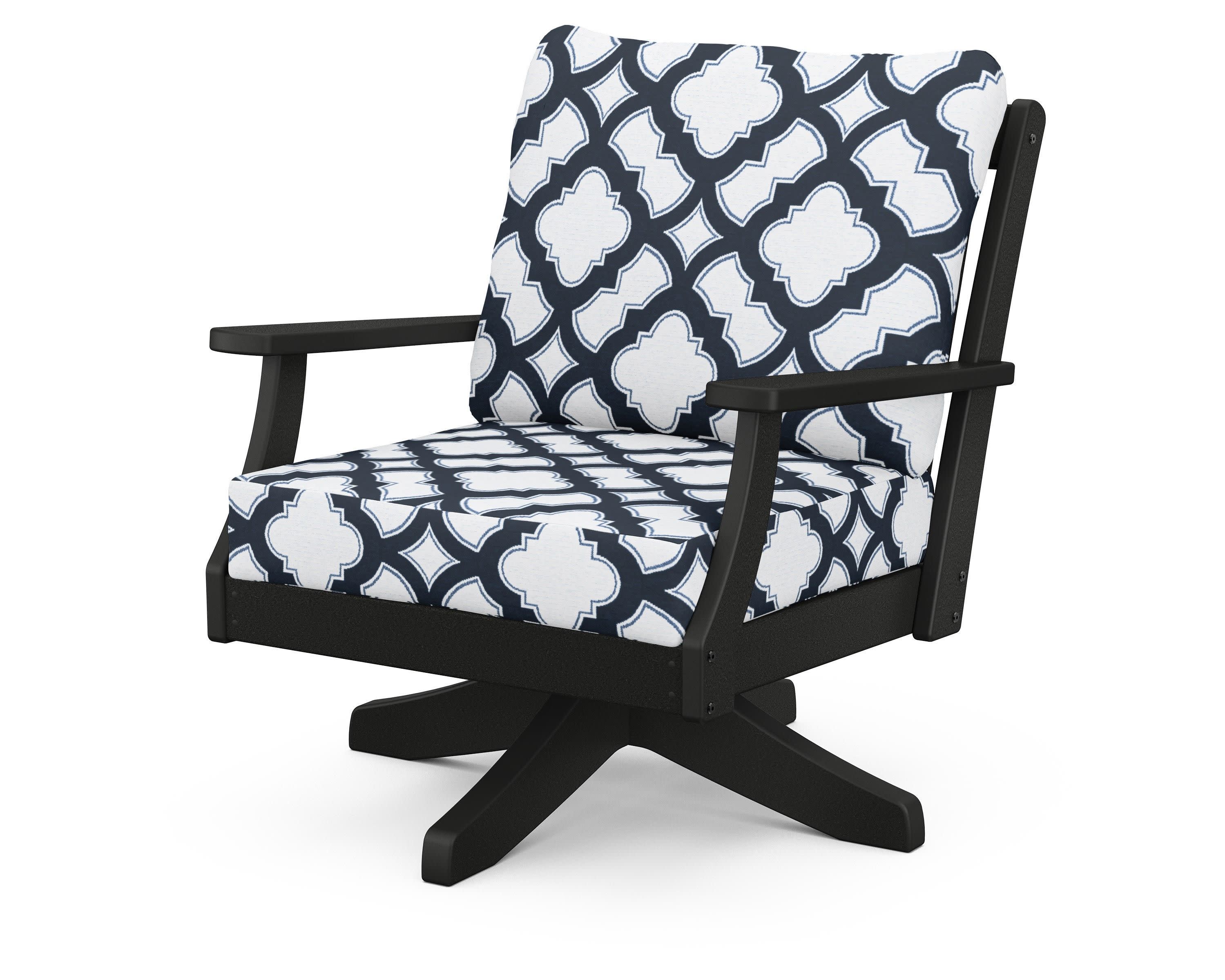 Braxton Deep Seating Swivel Chair