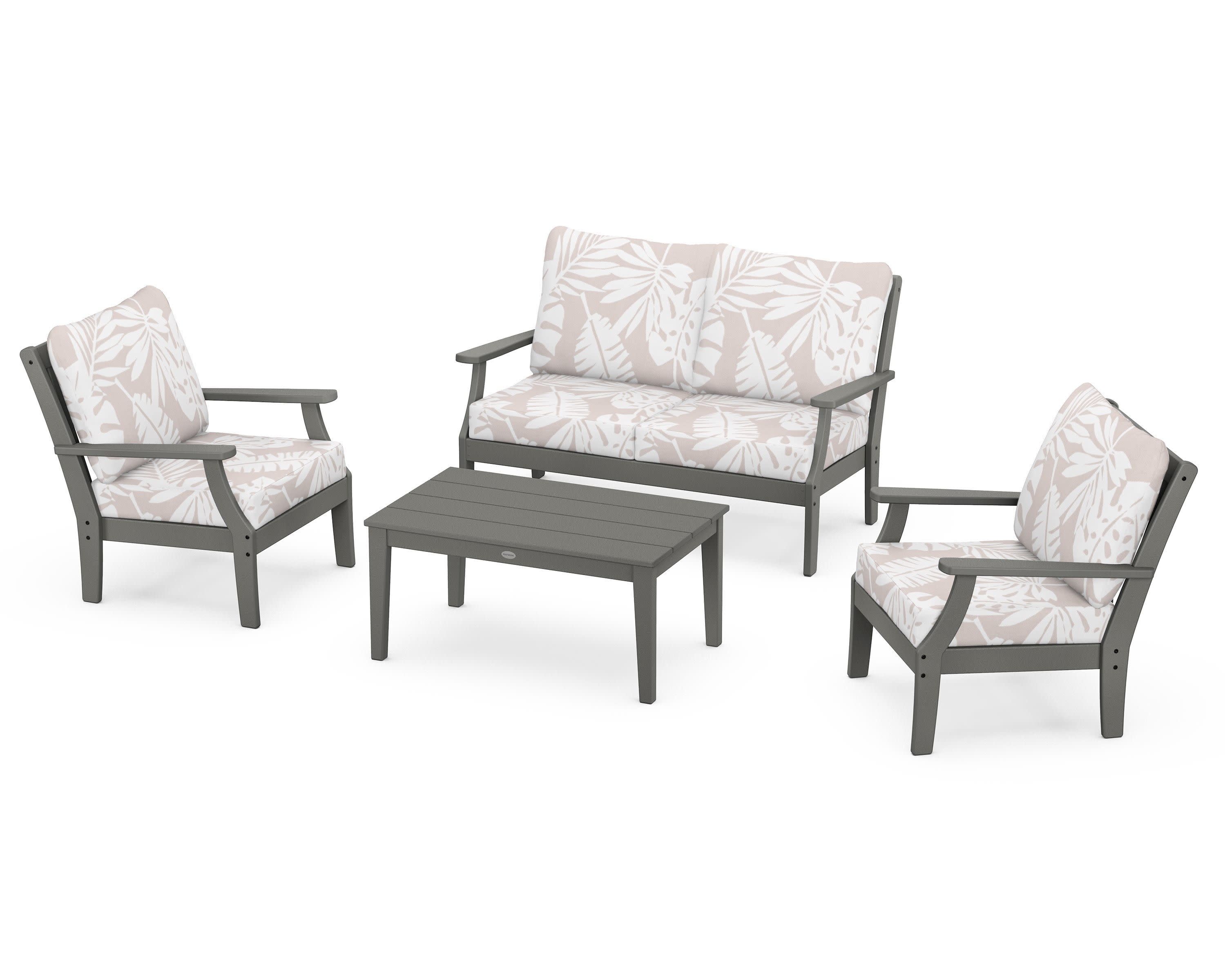 Braxton 4-Piece Deep Seating Chair Set