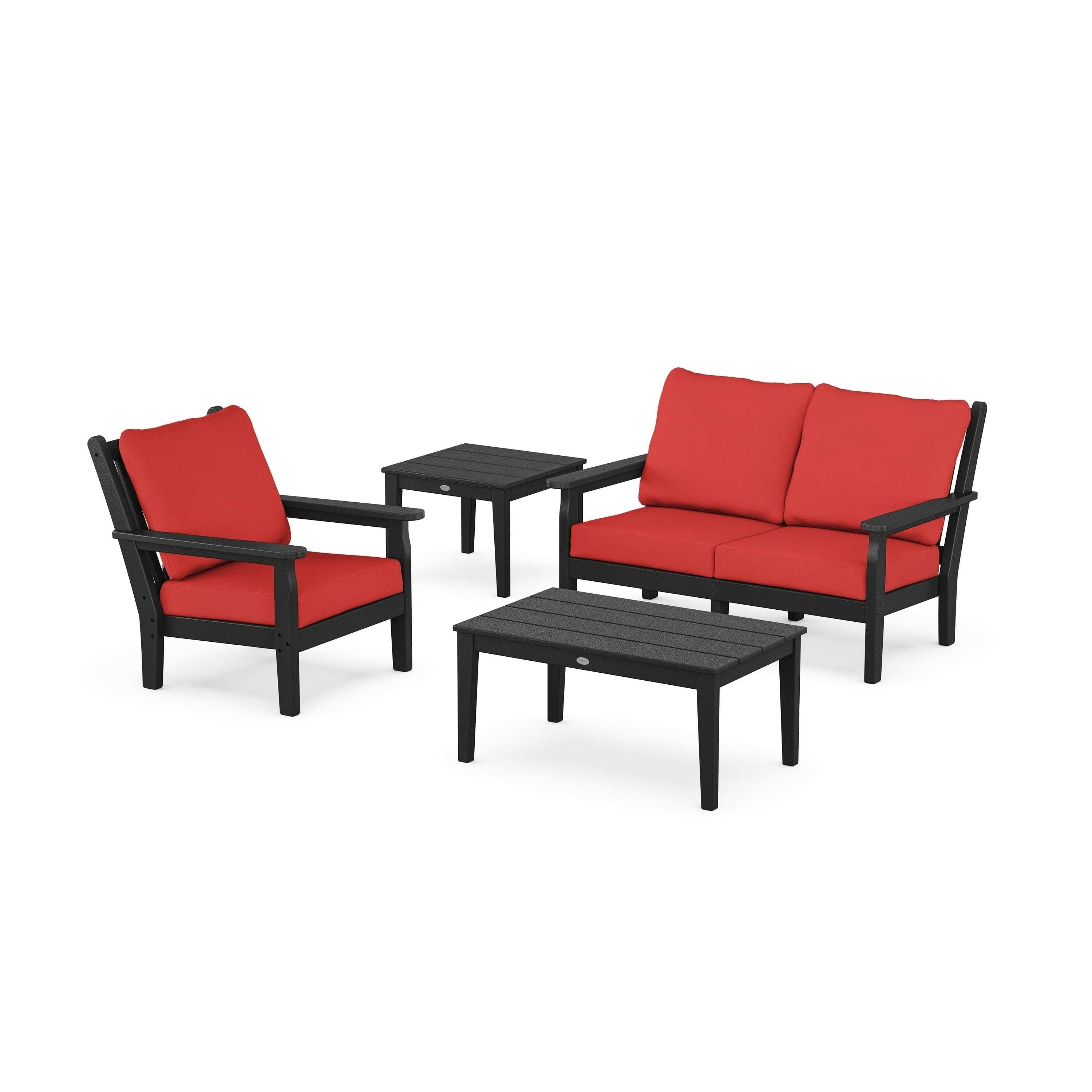 Chippendale 4-Piece Deep Seating Set