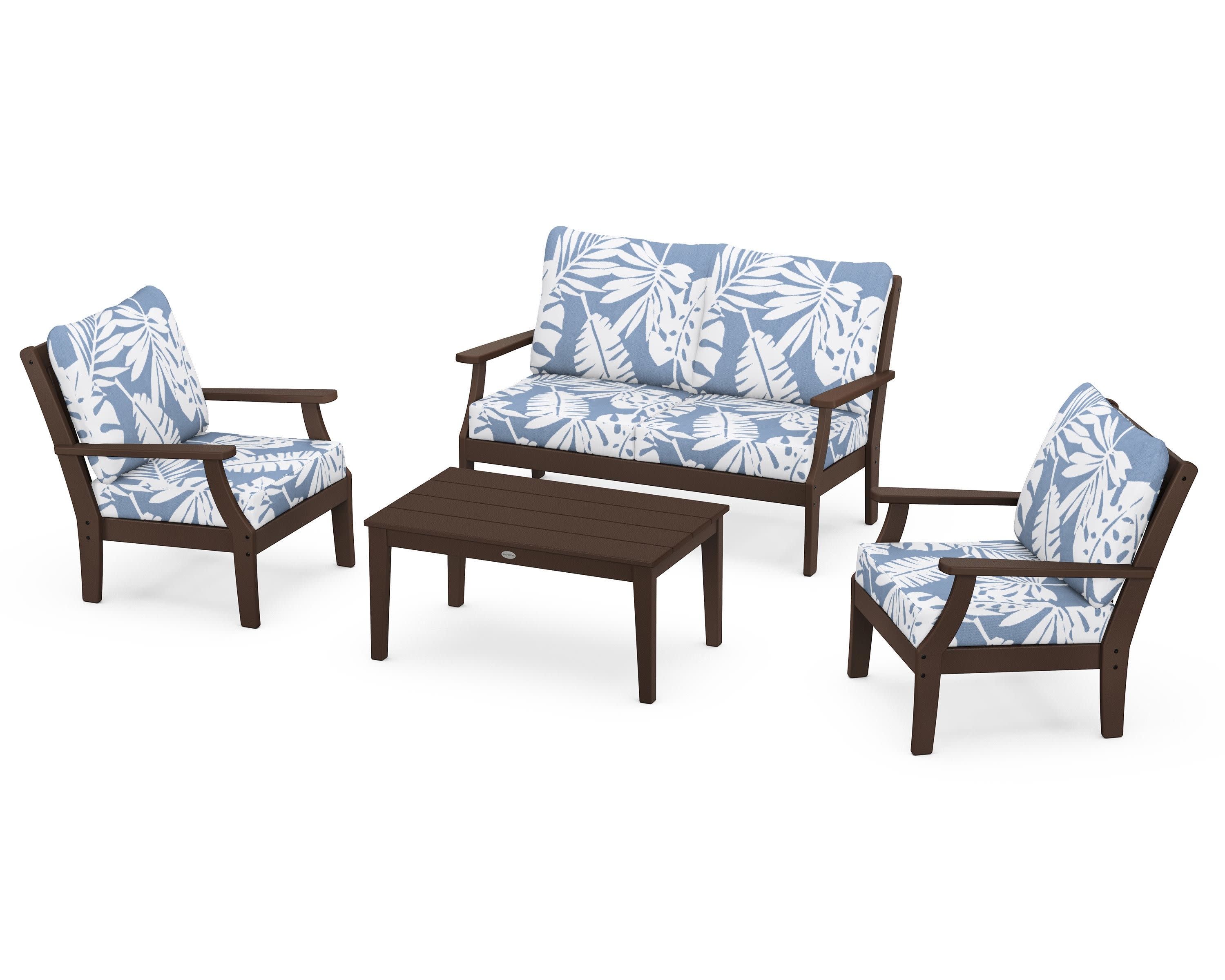 Braxton 4-Piece Deep Seating Chair Set