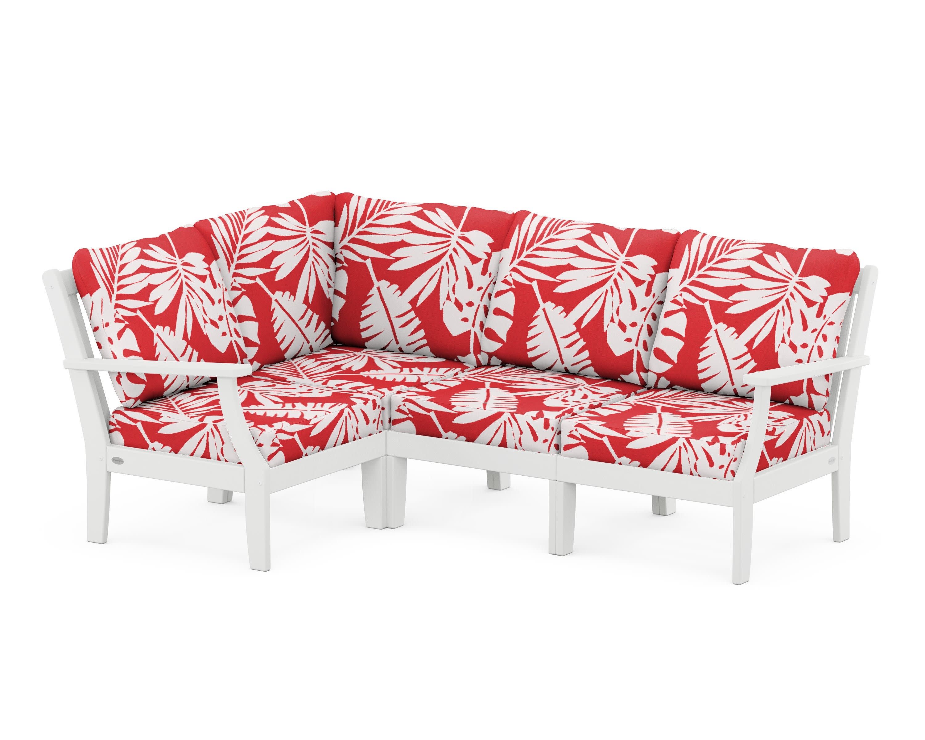 Braxton Modular 4-Piece Deep Seating Set