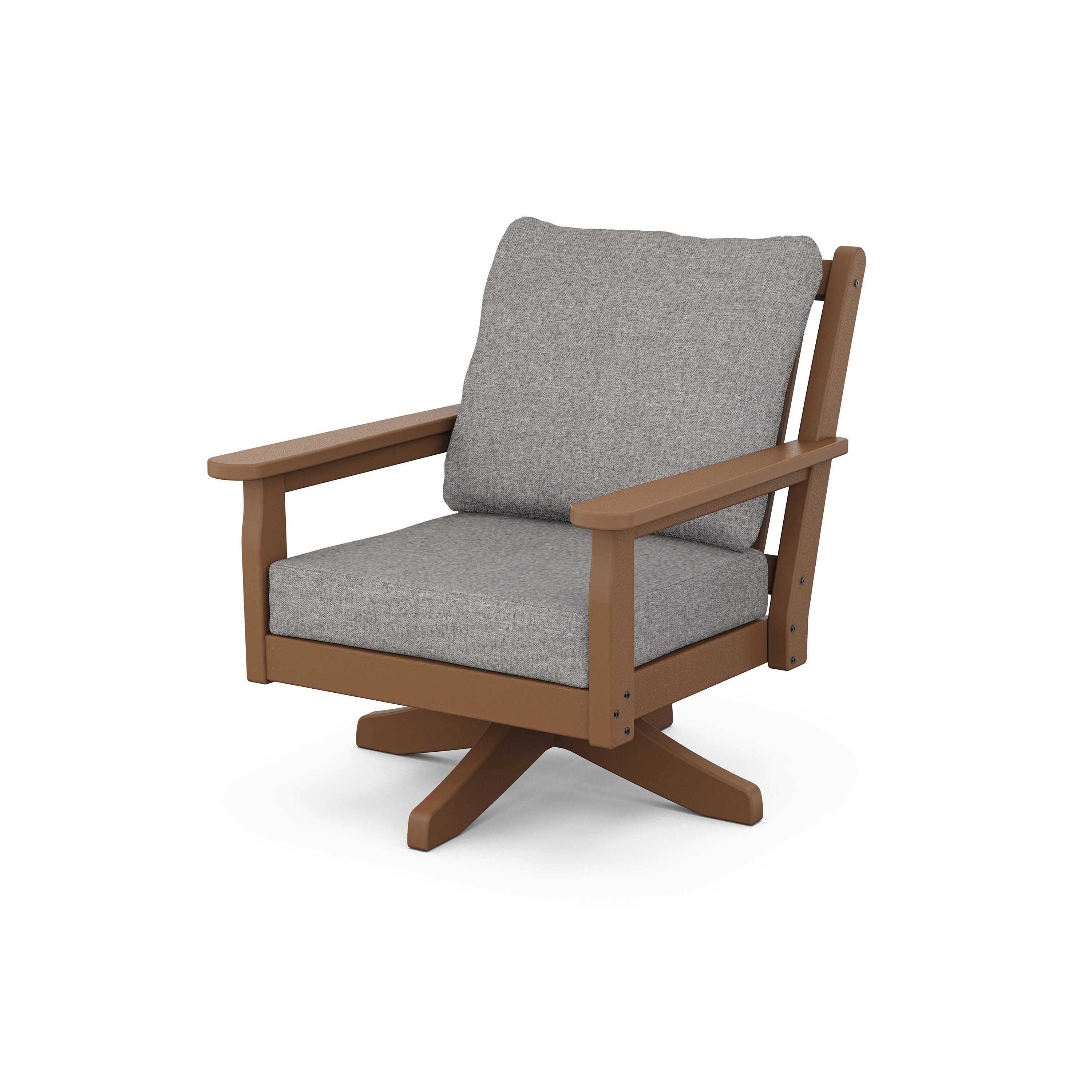 Chippendale Deep Seating Swivel Chair