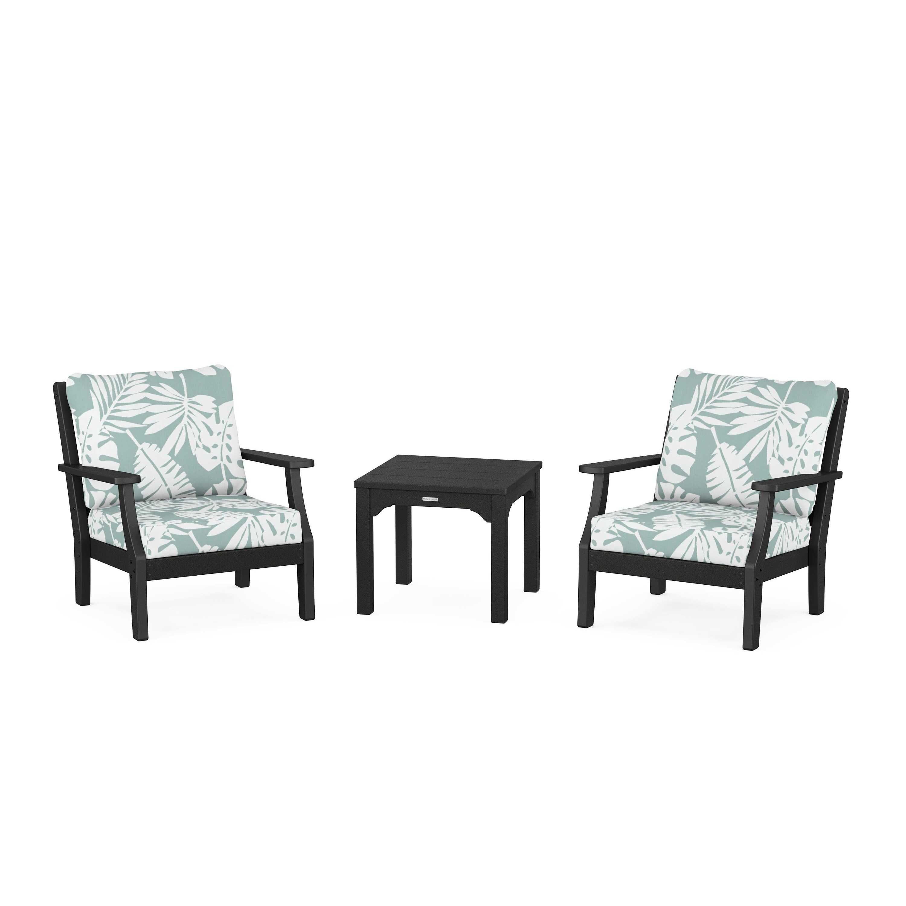 Chinoiserie 3-Piece Deep Seating Set