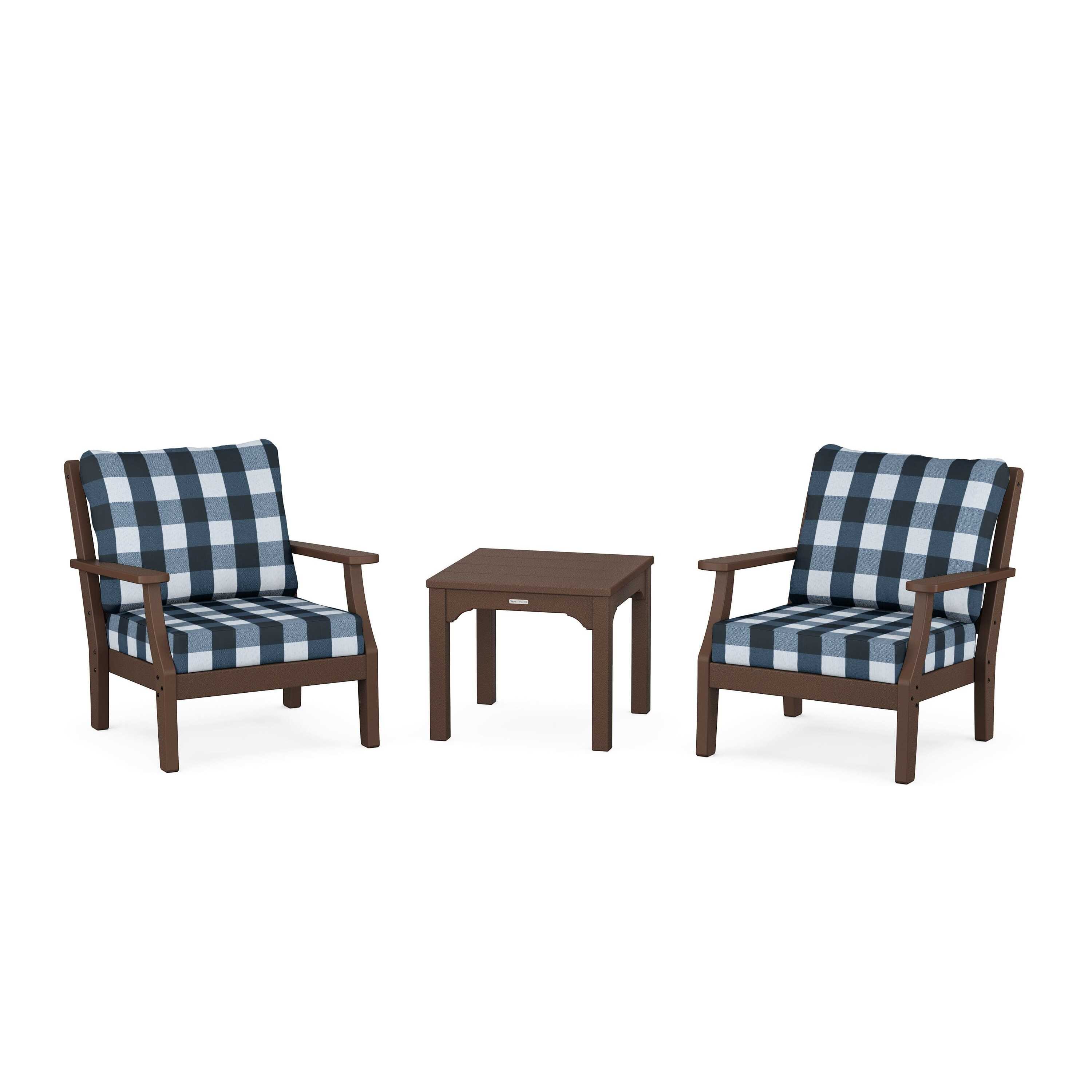 Chinoiserie 3-Piece Deep Seating Set