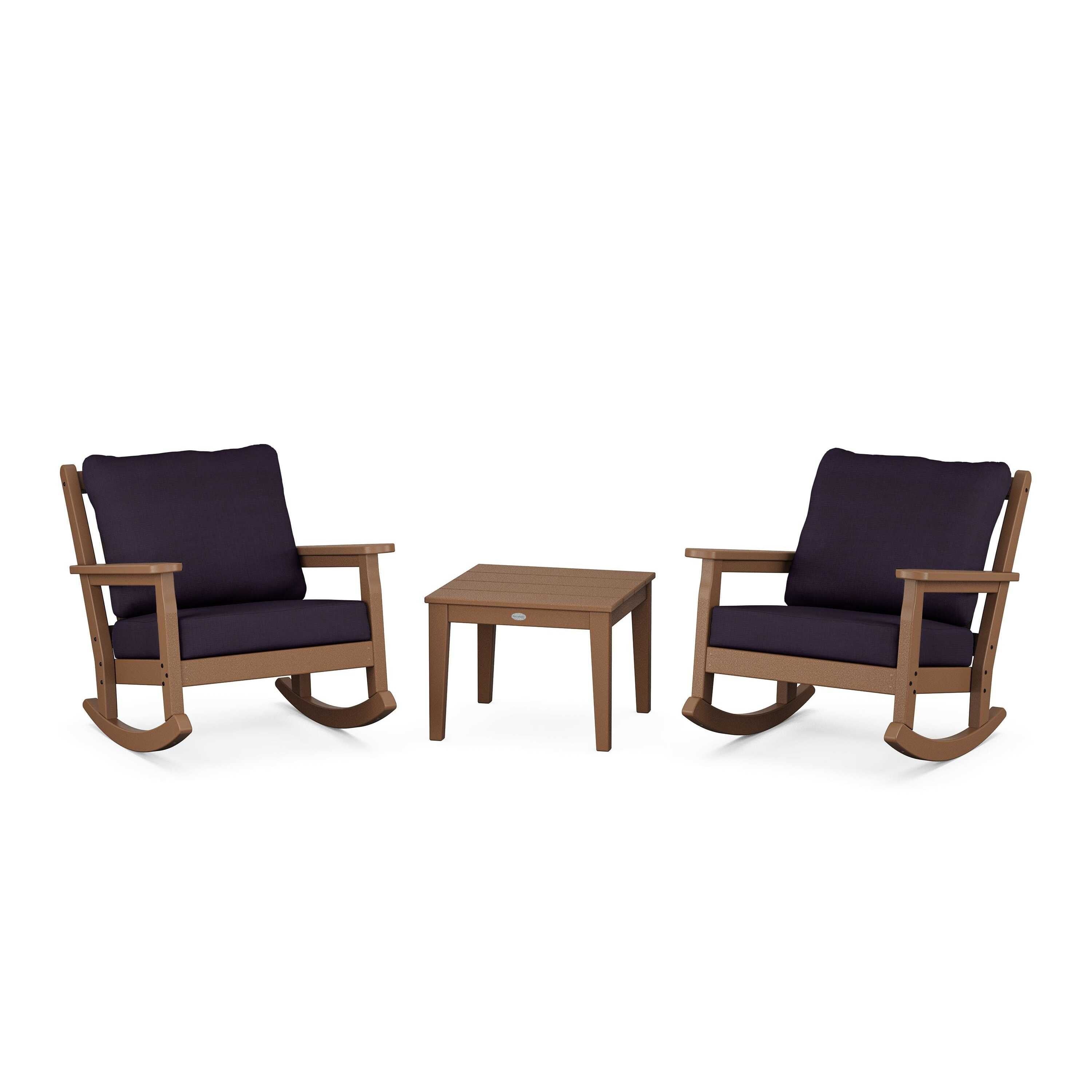 Chippendale 3-Piece Deep Seating Rocker Set