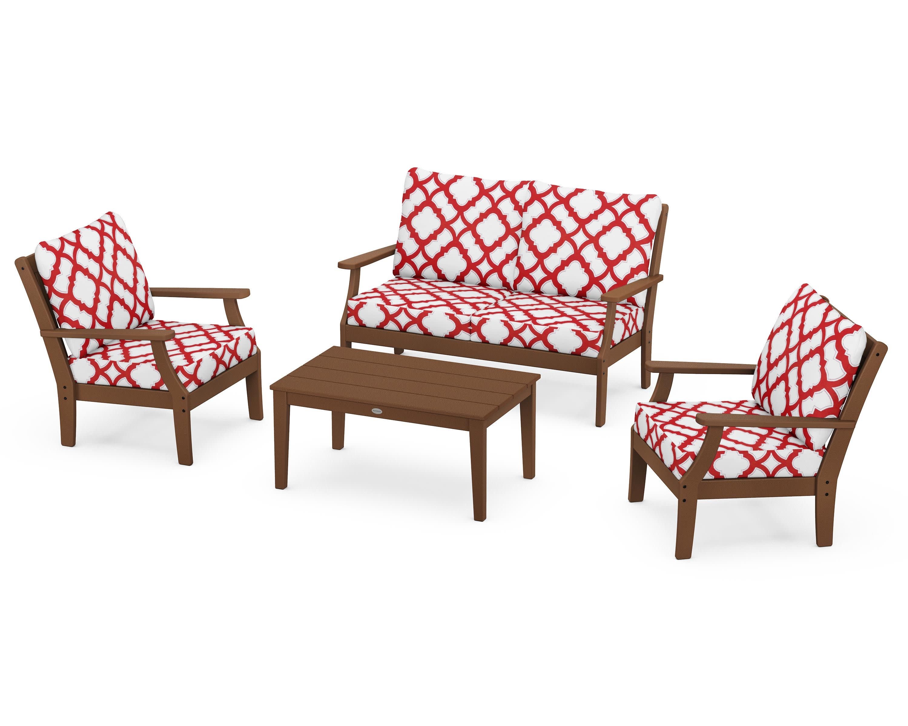 Braxton 4-Piece Deep Seating Chair Set