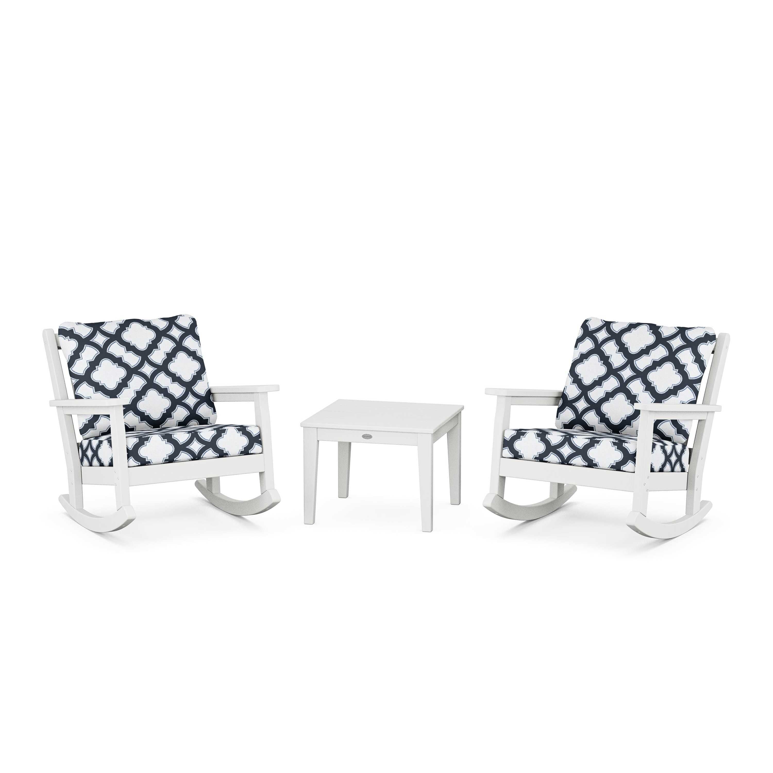 Chippendale 3-Piece Deep Seating Rocker Set