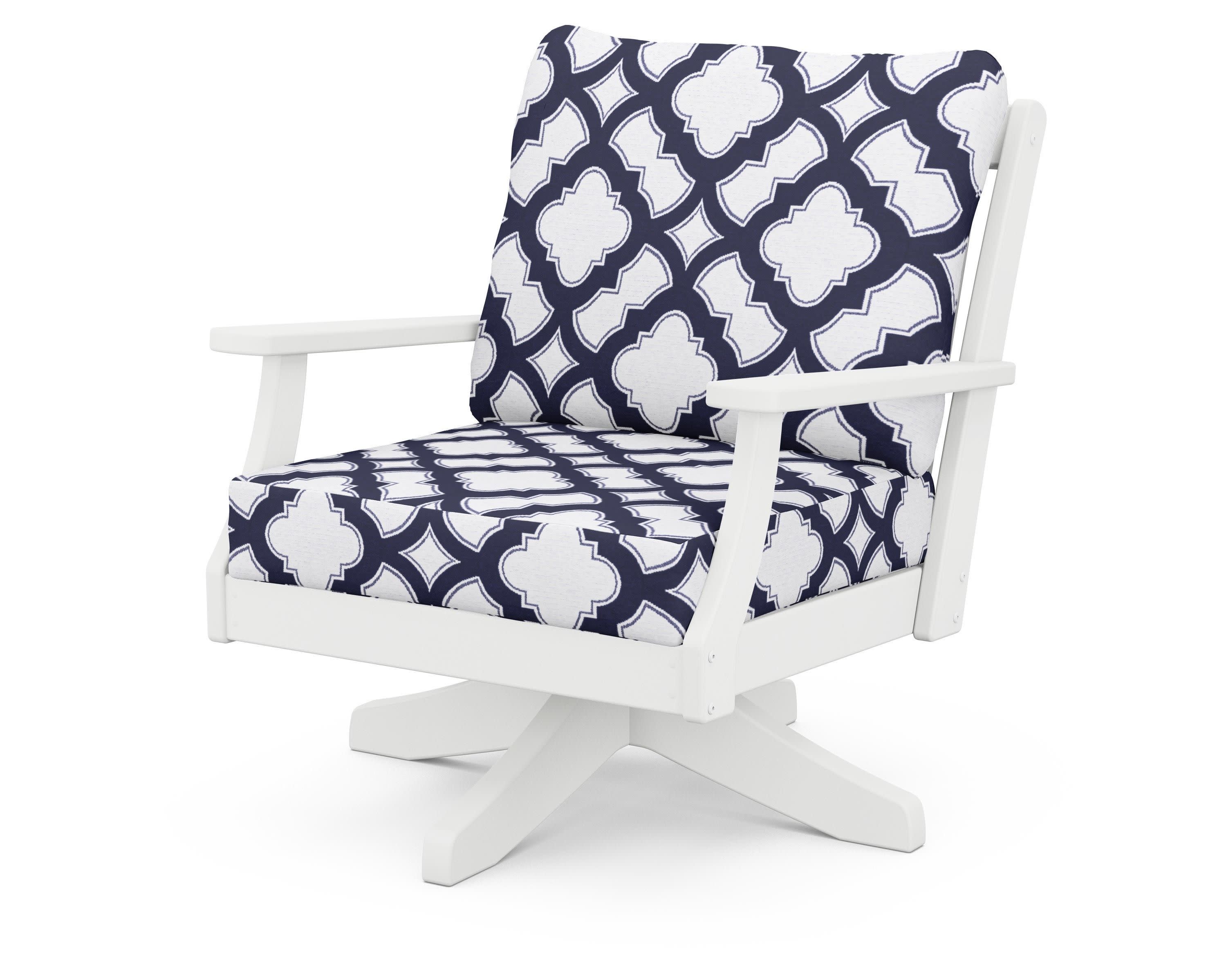 Braxton Deep Seating Swivel Chair