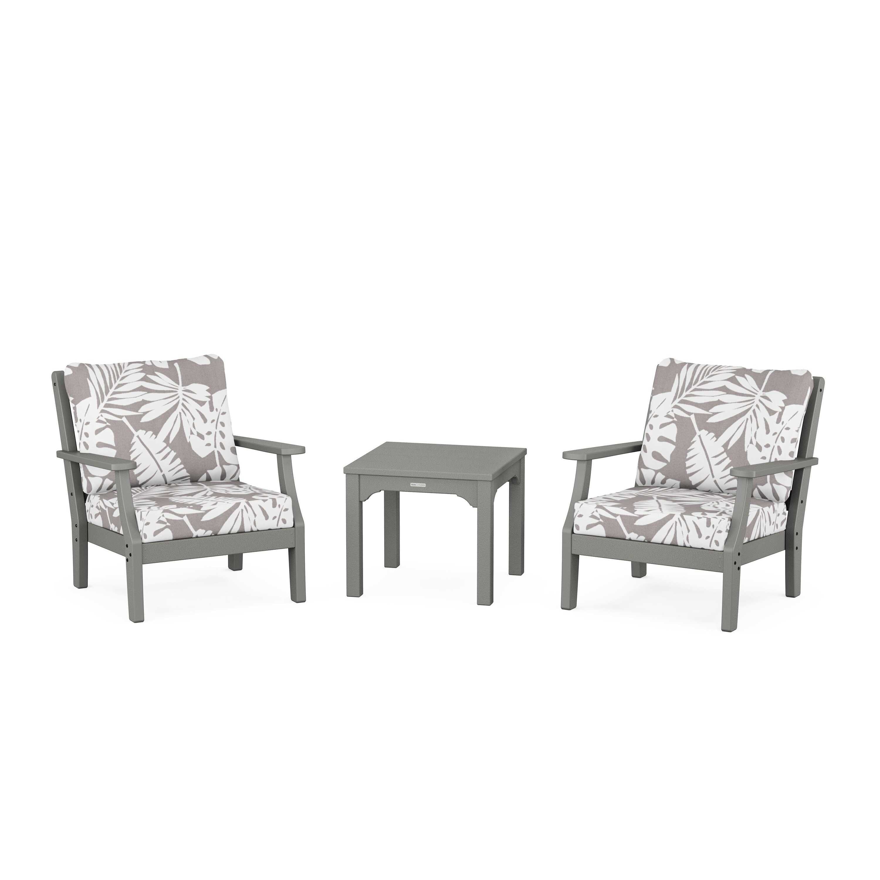 Chinoiserie 3-Piece Deep Seating Set