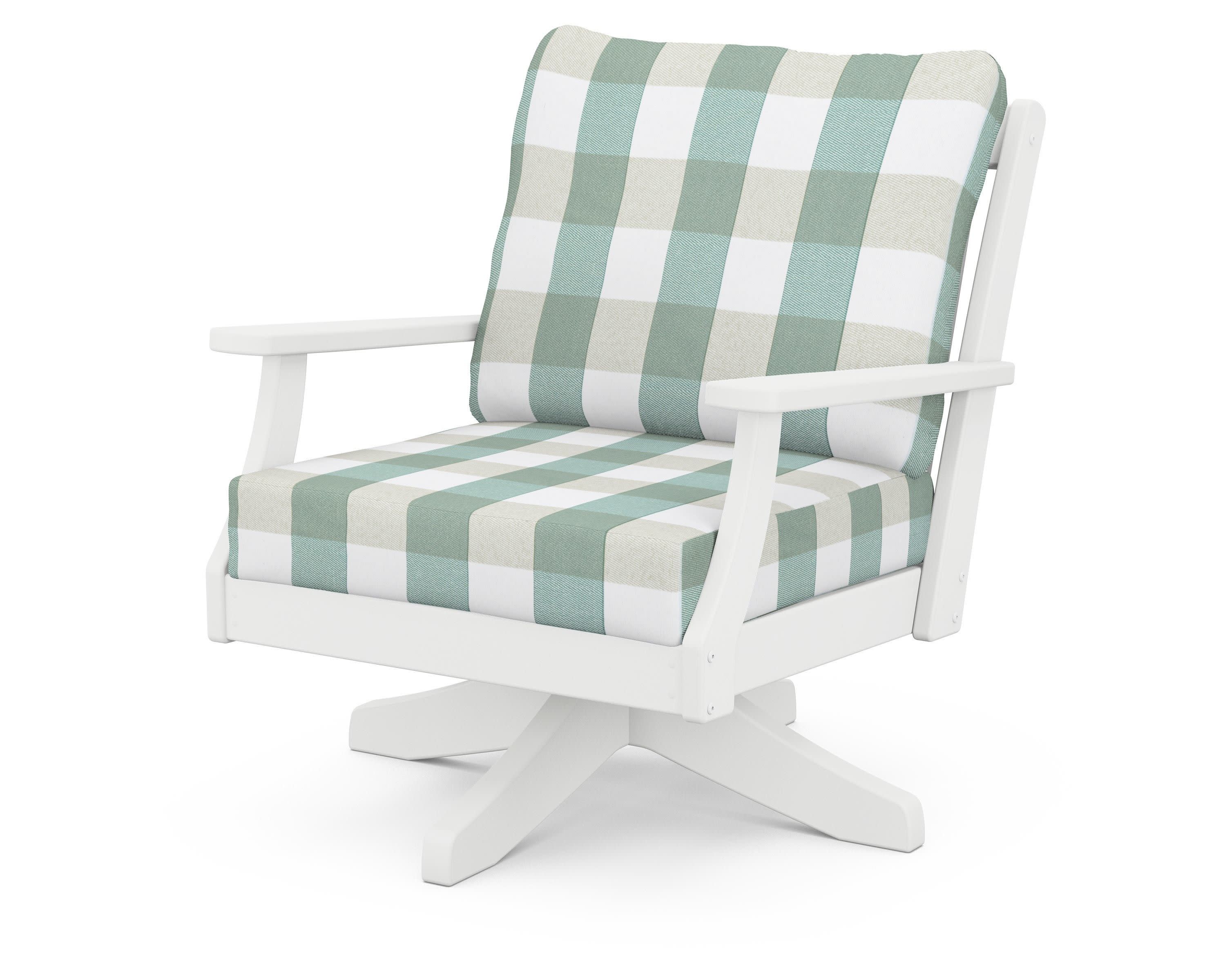 Braxton Deep Seating Swivel Chair