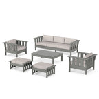 Acadia 6-Piece Lounge Sofa Set