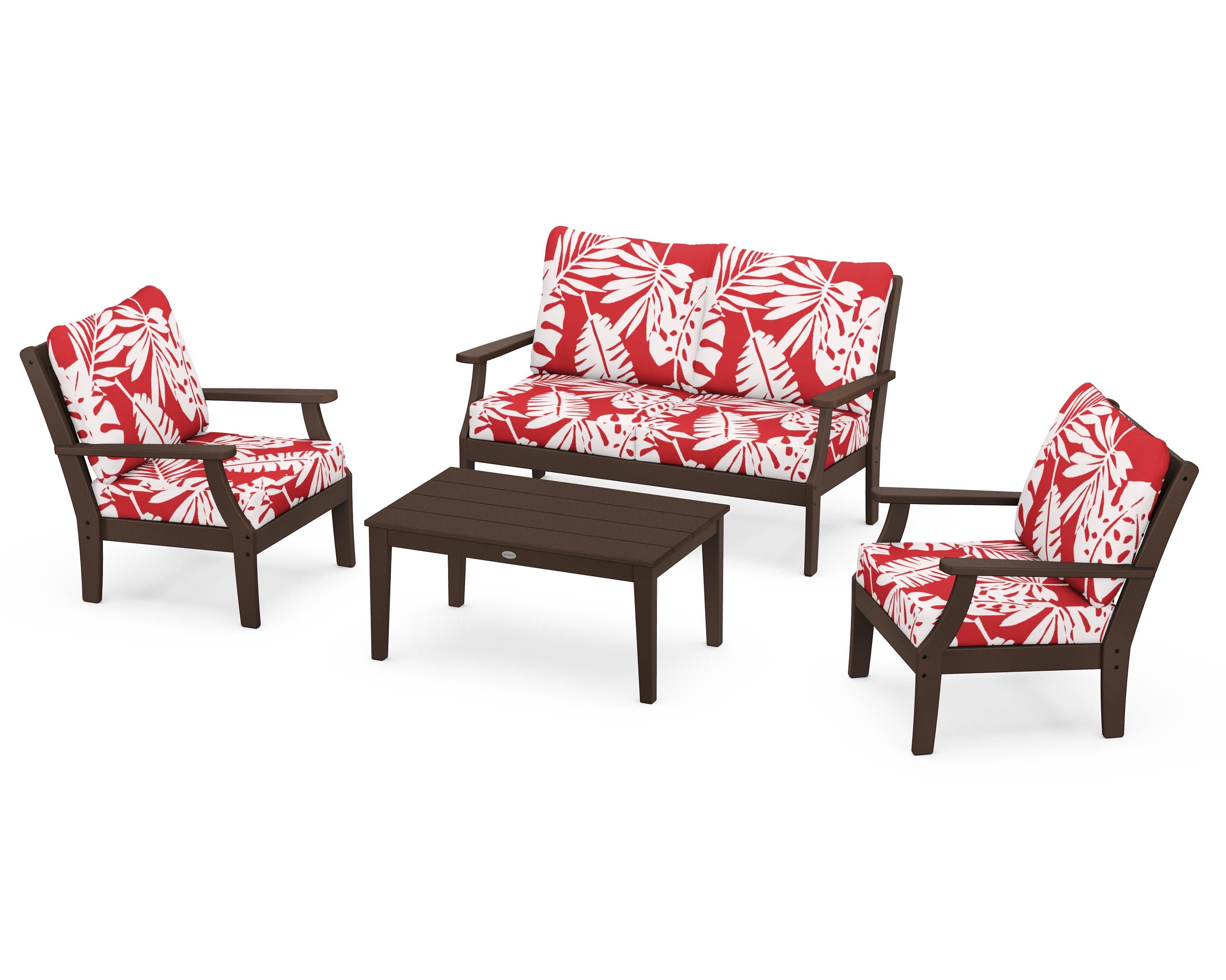 Braxton 4-Piece Deep Seating Chair Set