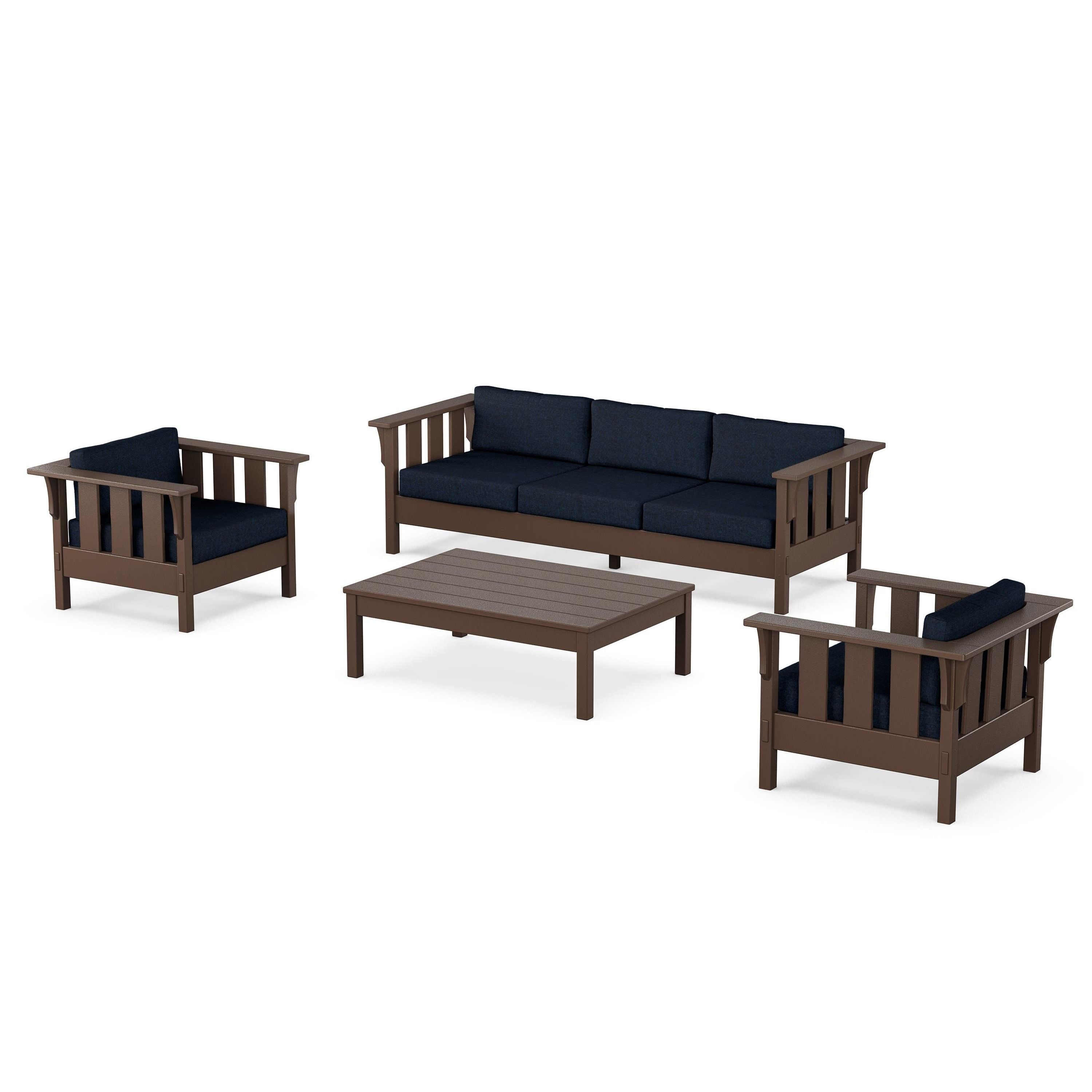 Acadia 4-Piece Deep Seating Set with Sofa