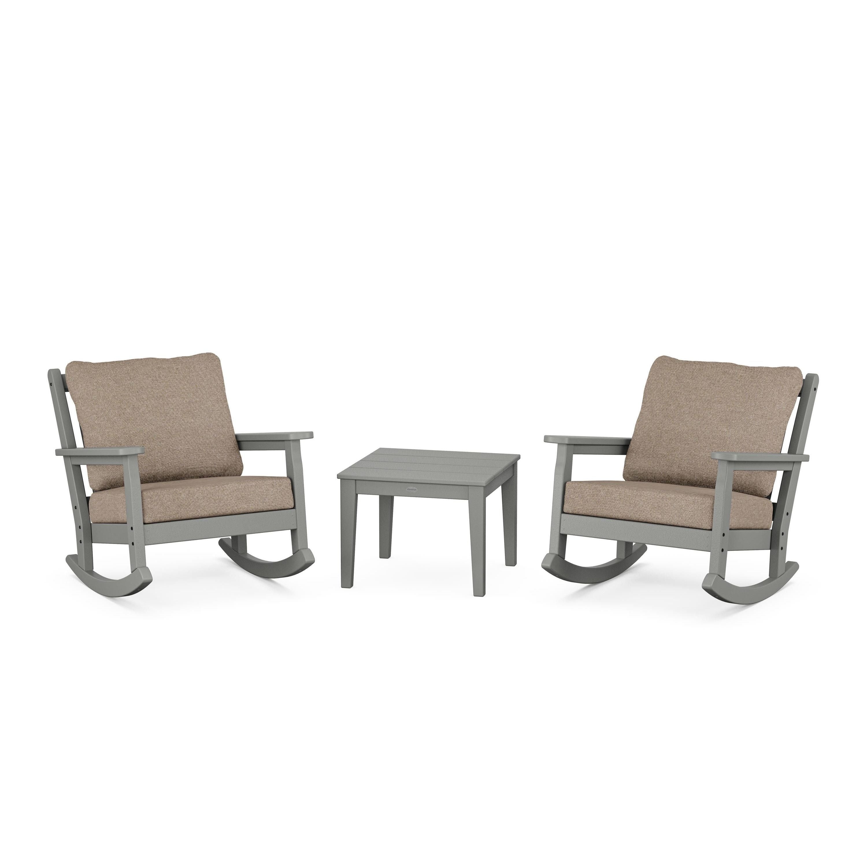 Chippendale 3-Piece Deep Seating Rocker Set
